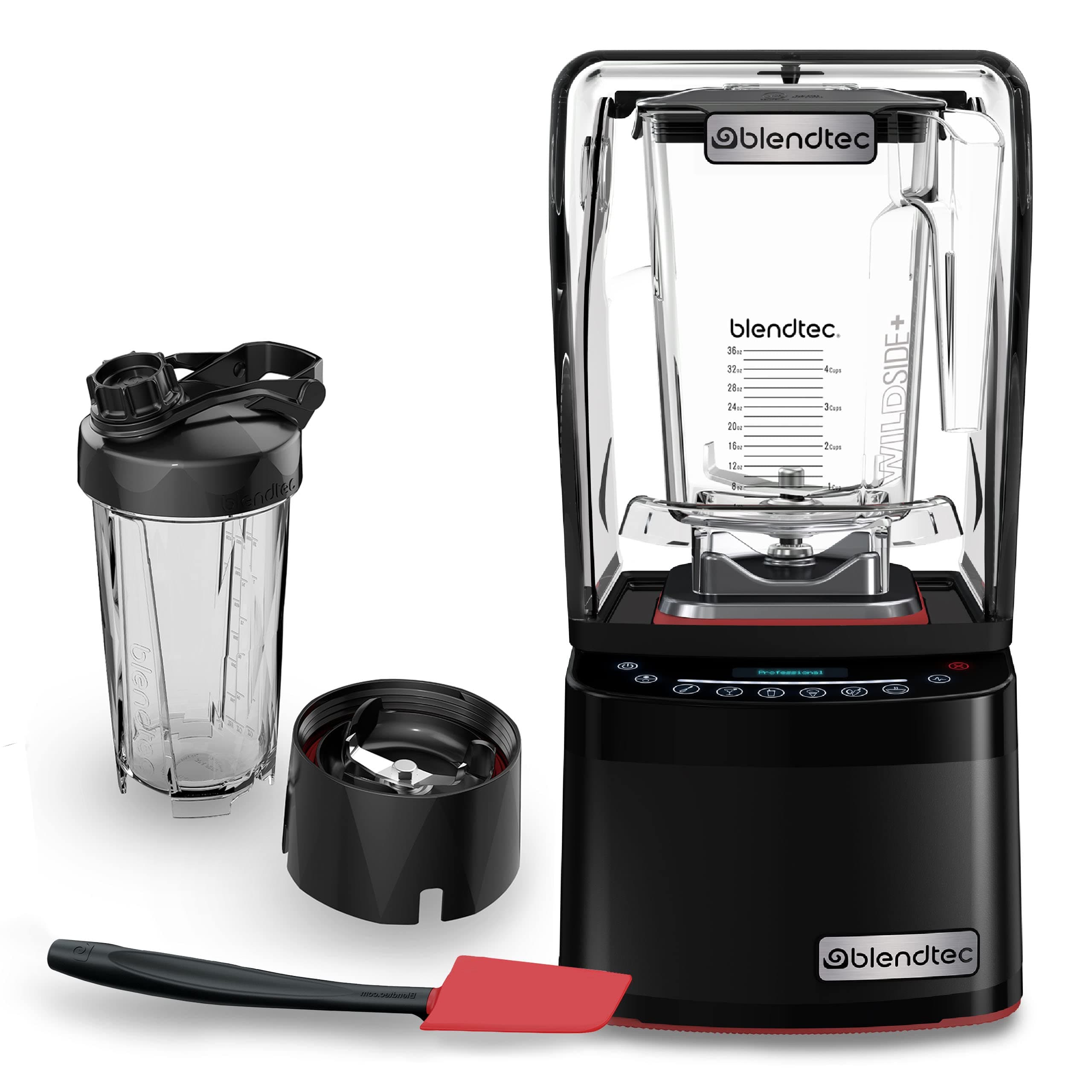 Blendtec Professional 800 - Licuadora profesional con GO Travel Bottle y jarra WildSide+ Blendtec GO Cup (34 oz)