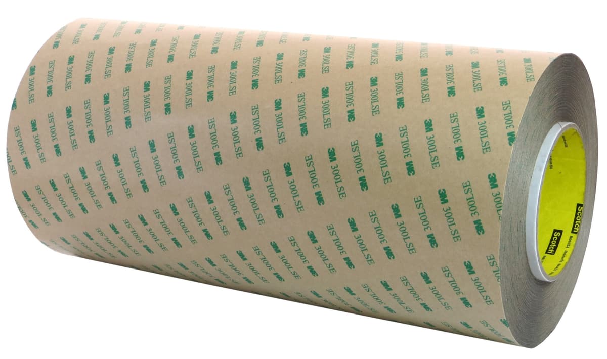 Soles2dance 3M 9472LE - Rollos de cinta de transferencia adhesiva 300LSE, 12" x 60 yd 3M9472-roll-12