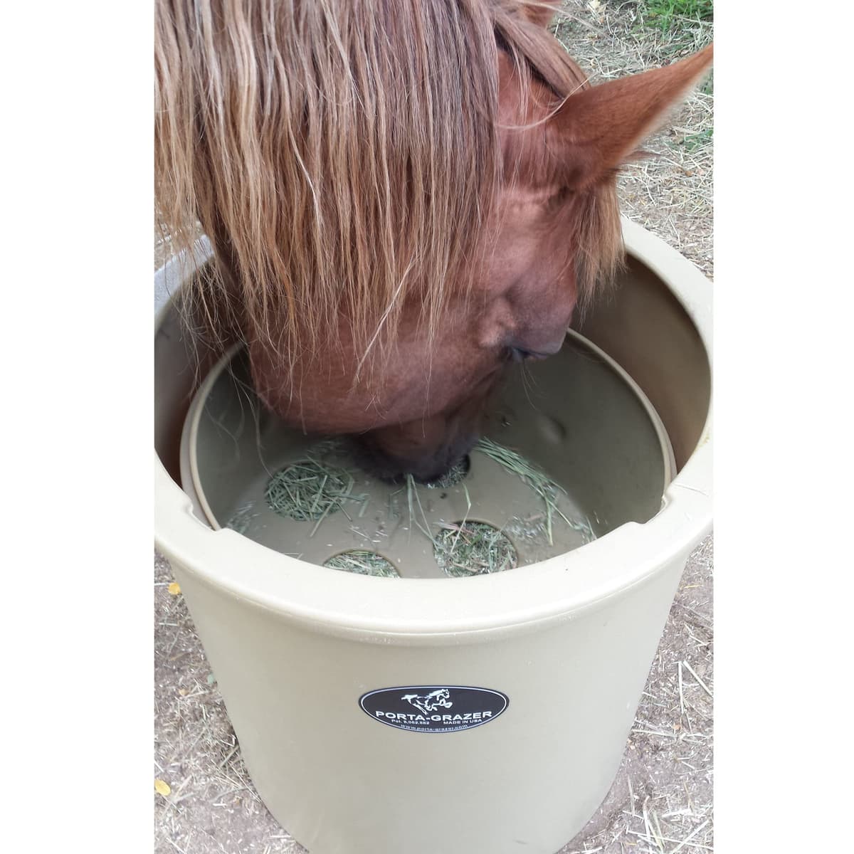 Porta-Grazer XL, Alimentador de Heno para Caballos XL PG-2
