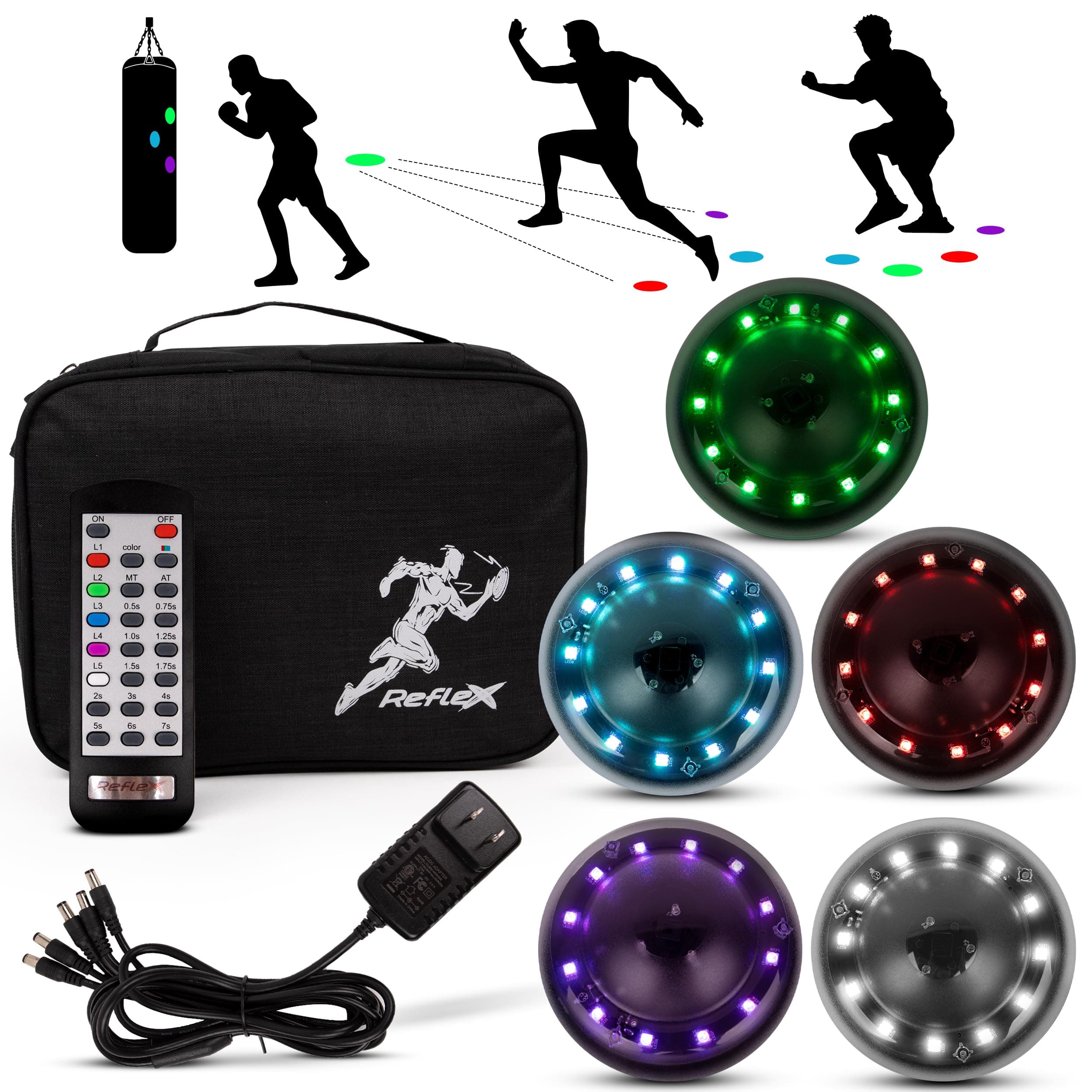 Reflexx RLT 2.0 - Reaction Light Training - Caja de 6 sets