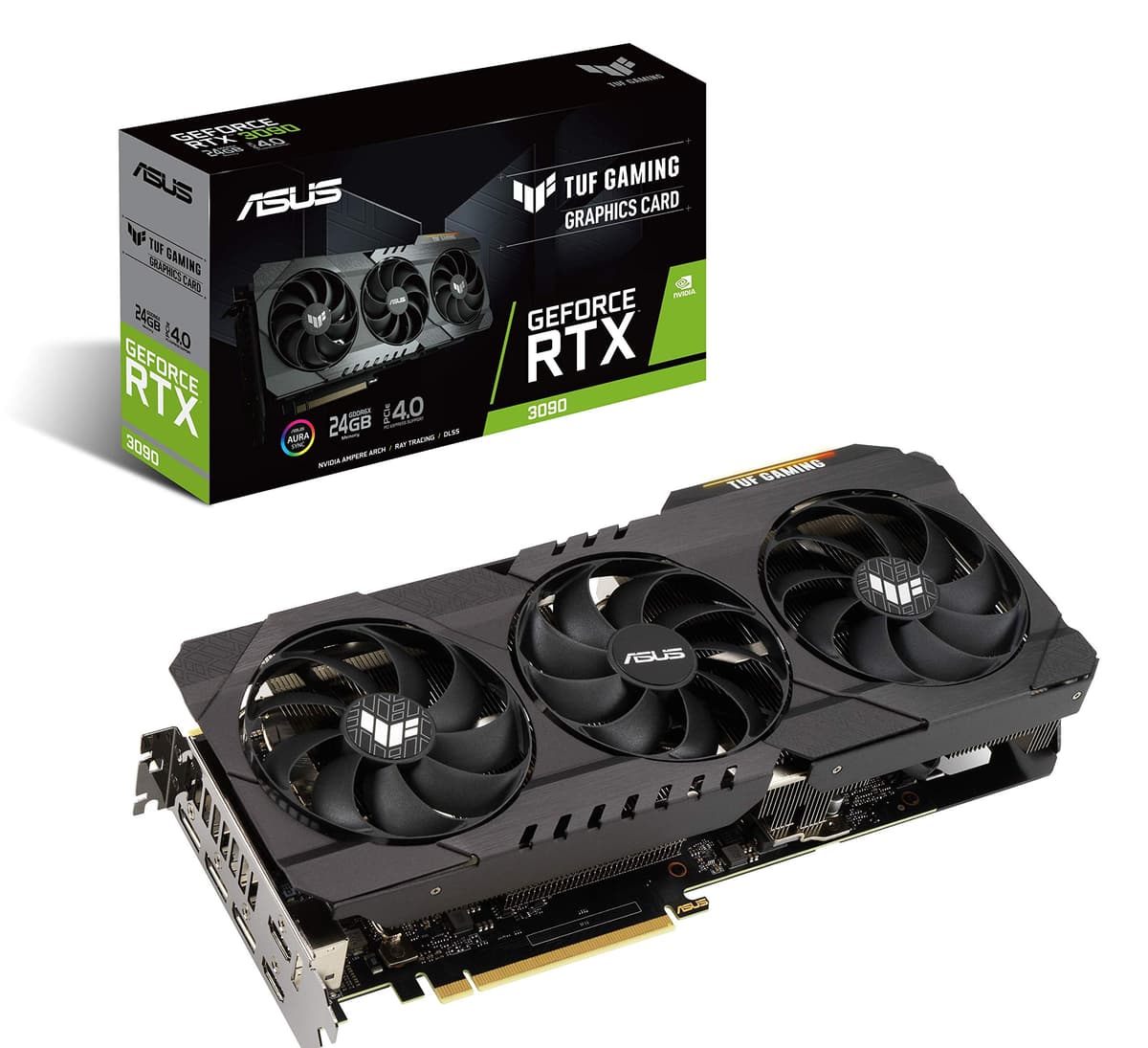 ASUS TUF Gaming GeForce RTX 3090 24GB GDDR6X PCIe 4.0 90YV0FD0-M0AM00