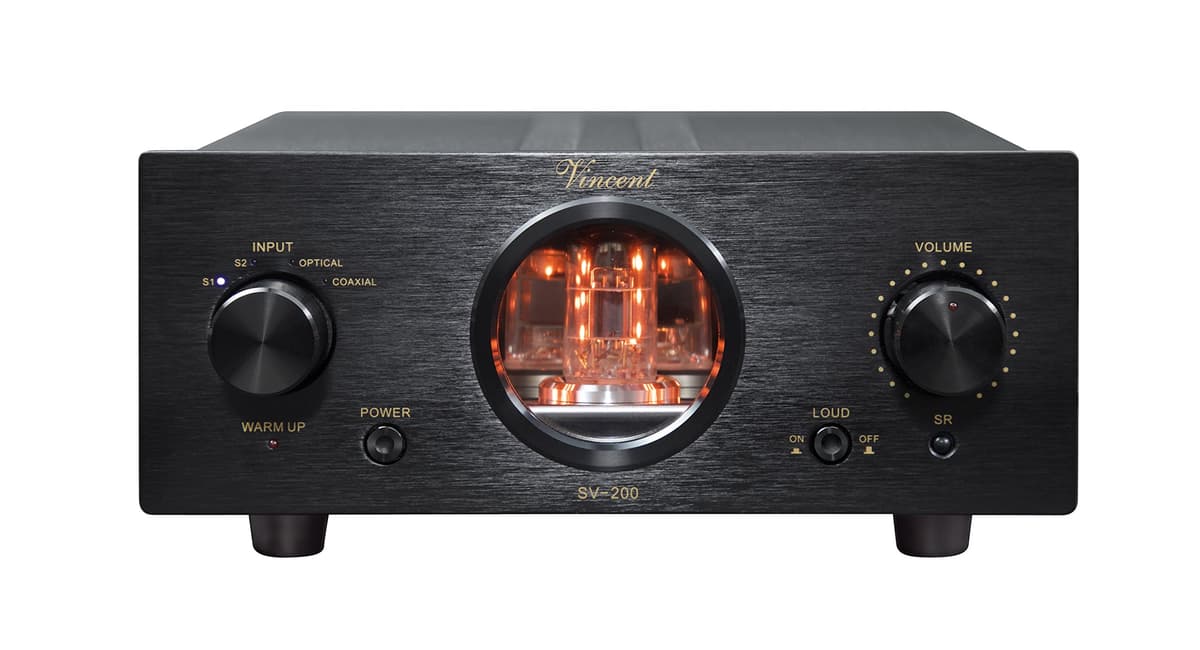 Amplificador integrado híbrido Vincent Audio SV-200 - Negro