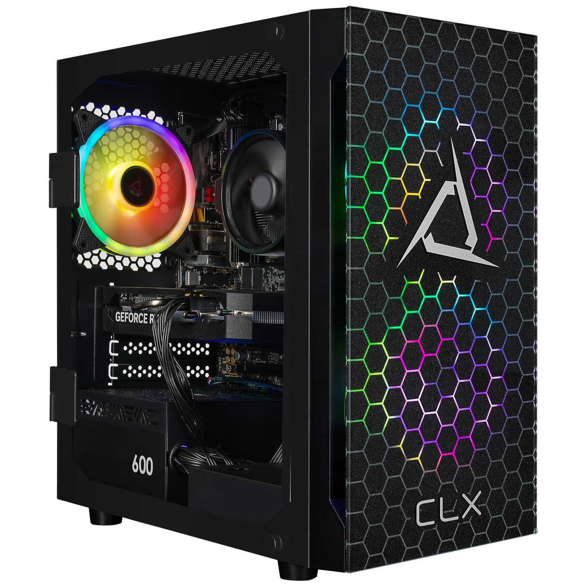 CLX Set Gaming PC - AMD Ryzen 5 8400F, GeForce RTX 5060, 32GB DDR5, 2TB NVMe, Windows 11 Home TGMSETRTA5500BM