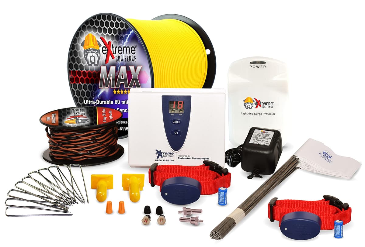 Extreme Dog Fence Max Grade Electric Dog Fence - 2 Dog Kit