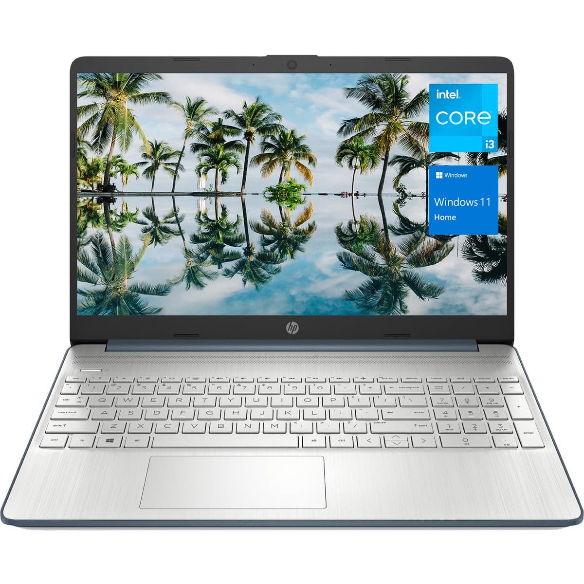 HP 15 Portátil, pantalla HD de 15.6”, procesador Intel Core i3-1115G4, 32 GB de RAM, SSD de 1 TB, Wi-Fi, lector de tarjetas SD, HDMI, cámara web, Windows 11 Home, Spruce Blue 1NI1107-DZ-1241