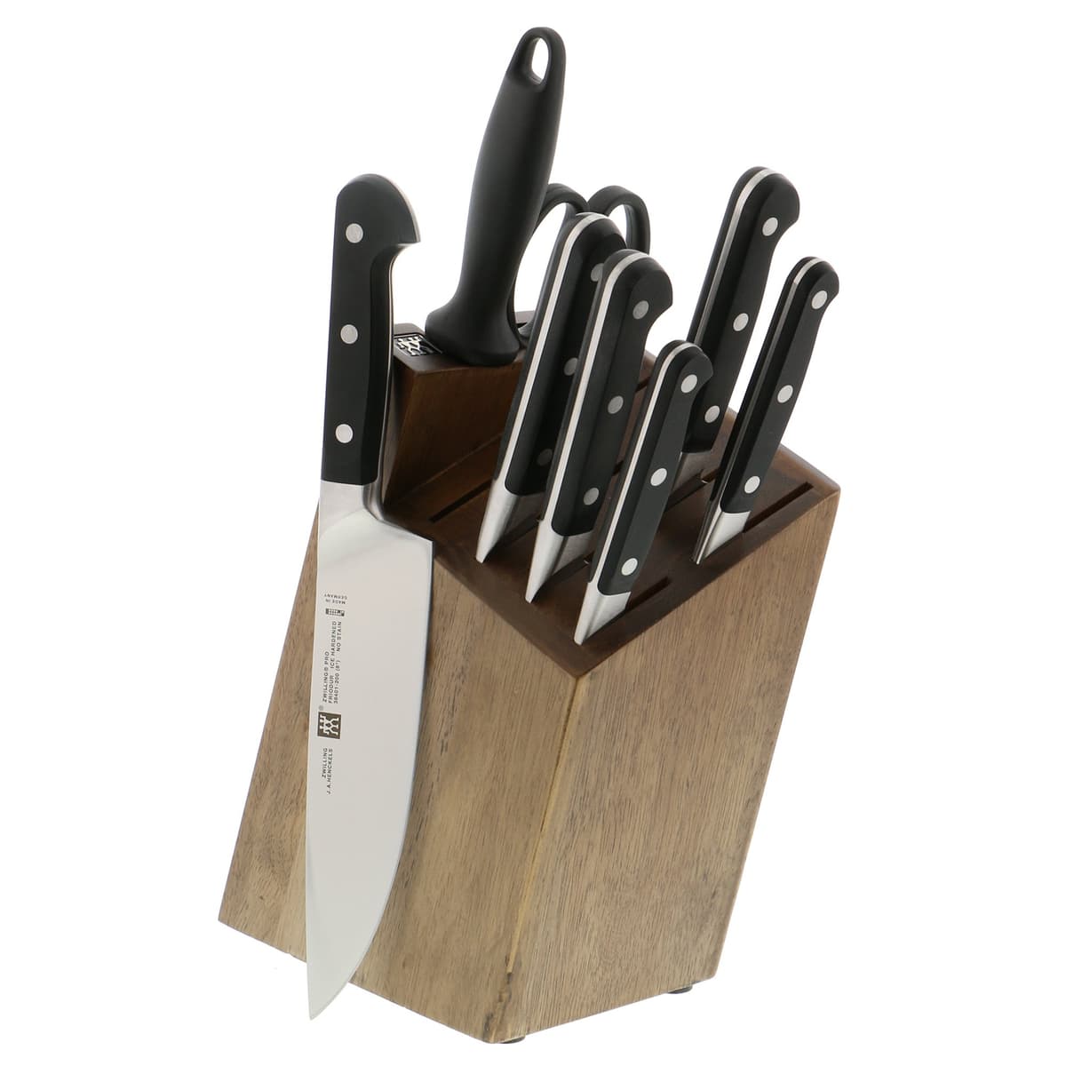 ZWILLING Pro juego de cuchillos 9 piezas con bloque 38430-000