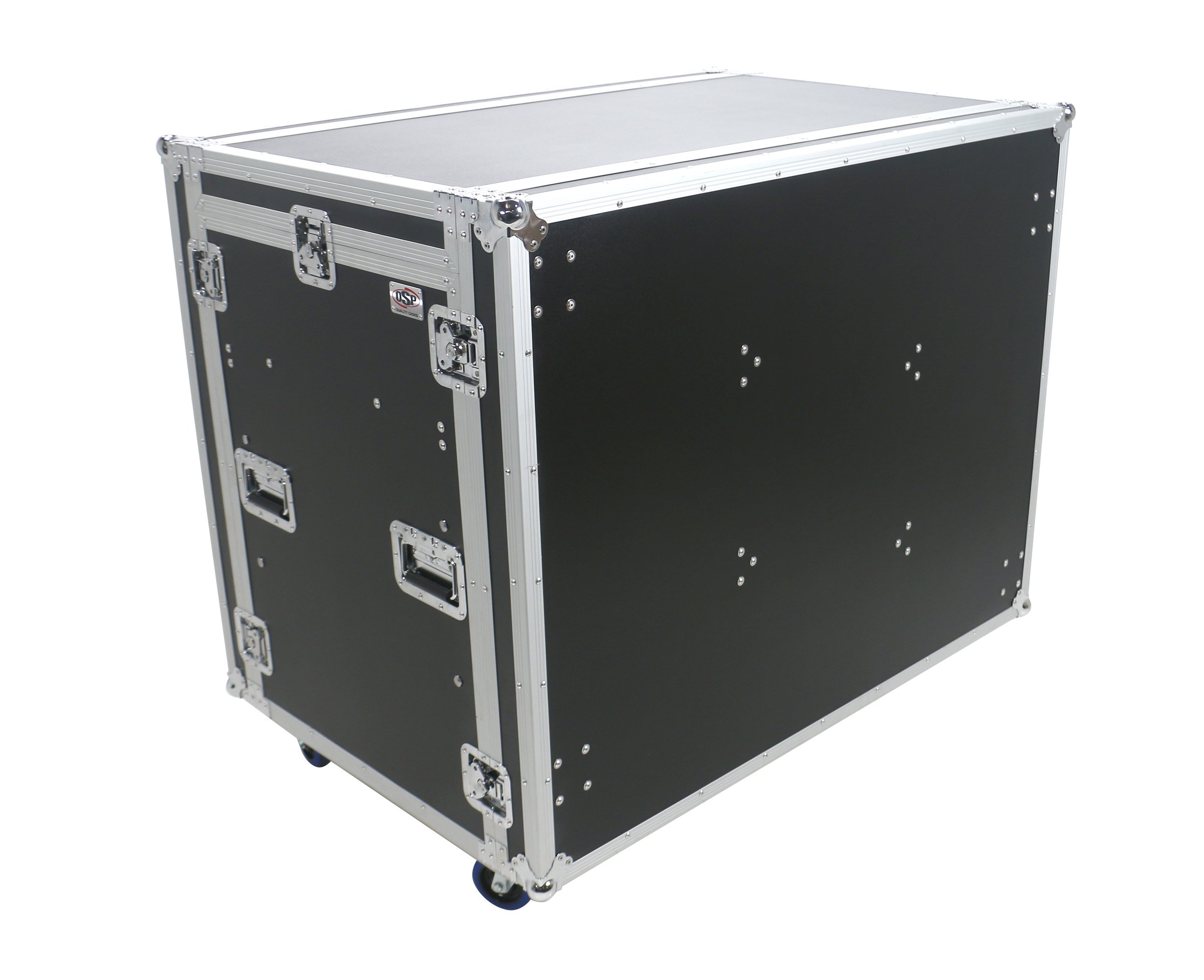 OSP Sistema Deluxe Front of House con Duales Racks de 12U y Mesas con Tapa de Pie | ata-foh-2sl