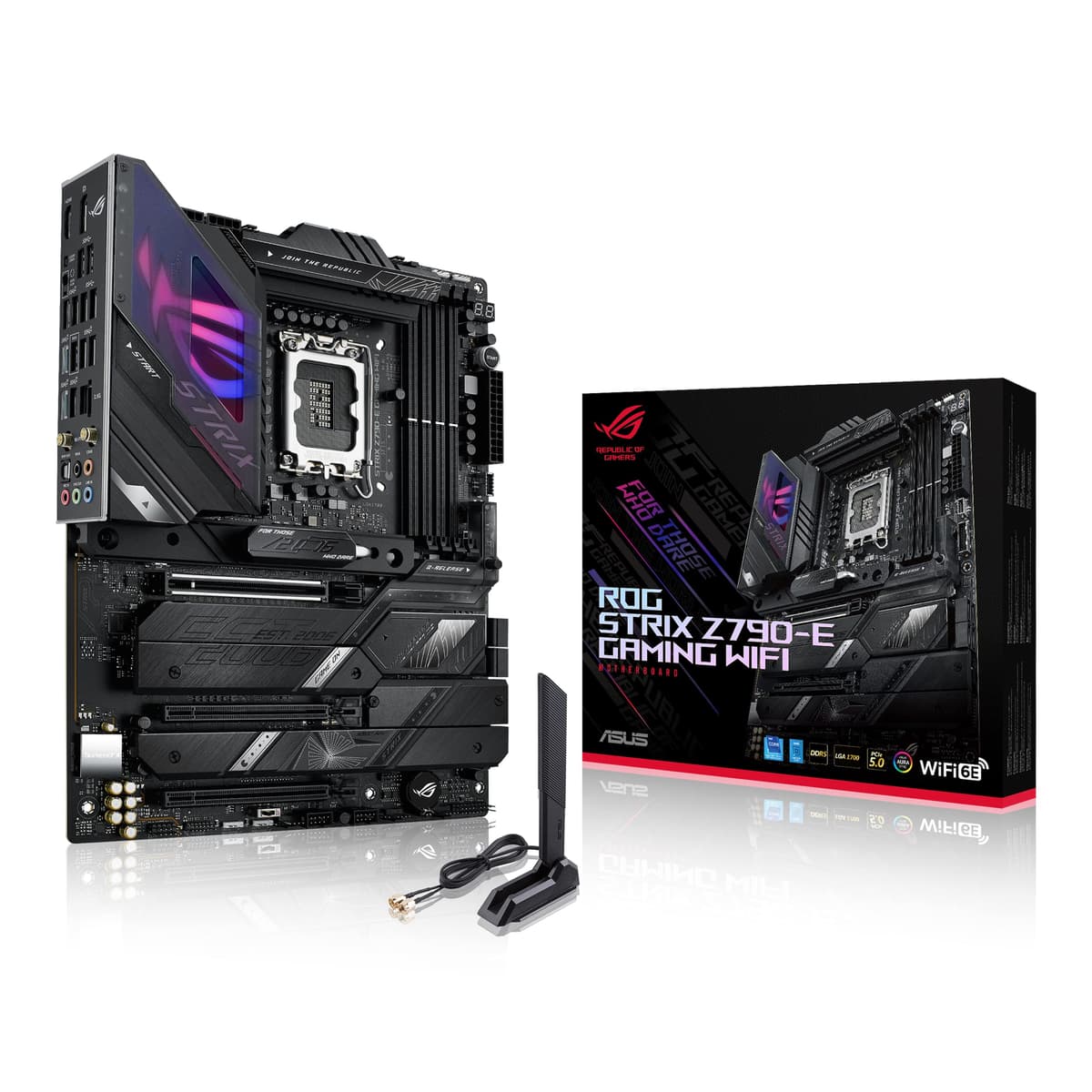 ASUS ROG Strix Z790-E Gaming WiFi Intel Z790 LGA 1700 ATX 90MB1CL0-M0EAY0