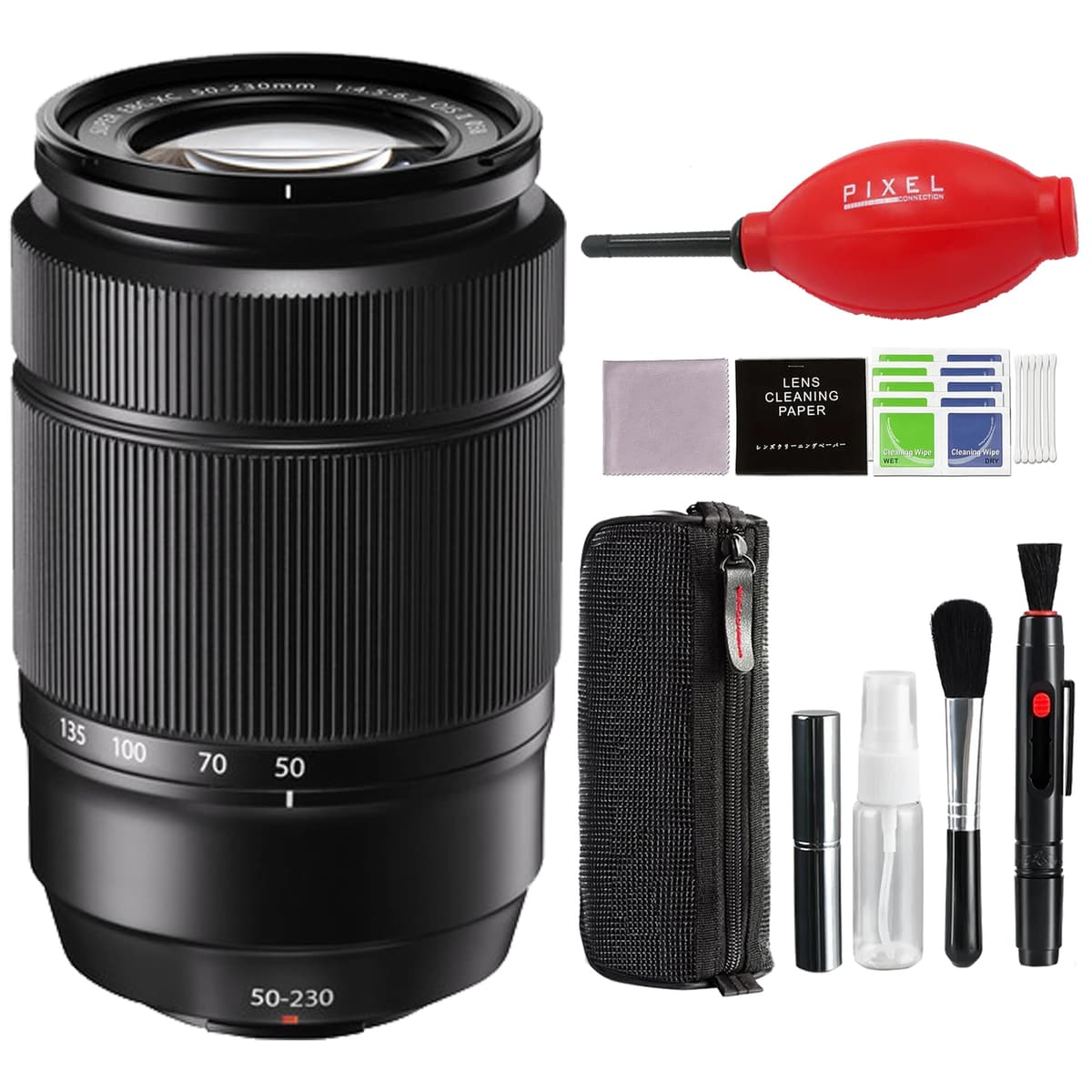 Fujifilm XC 50-230mm f/4.5-6.7 OIS II Telezoom para FUJIFILM X-mount (Negro) XC50-230mmF4.5-6.7 OIS II - Bk