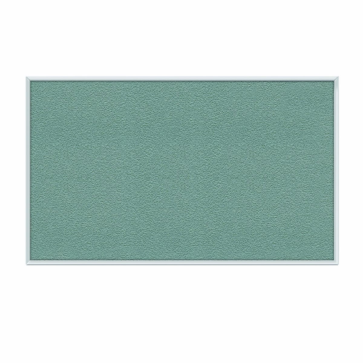 Ghent Stone Vinyl Bulletin Board, 4.5" x 5.5", Marco de Aluminio, Hecho en EE. UU. AV45-199