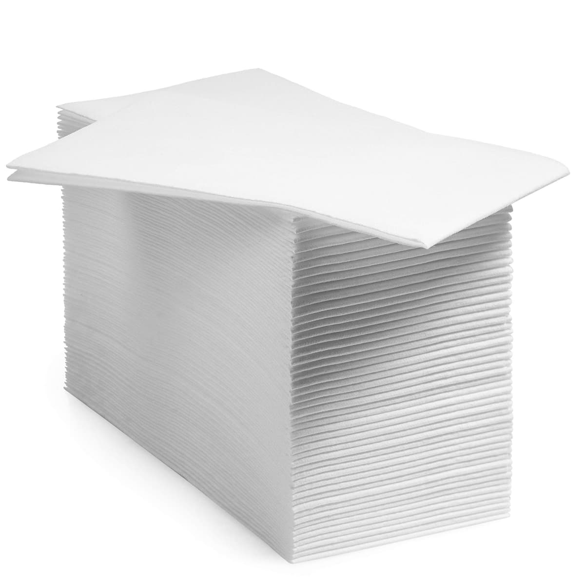 BloominGoods Servilletas Desechables Linen-Feel 12" x 17" (5000-Pack) TOLNK-WHT-5000