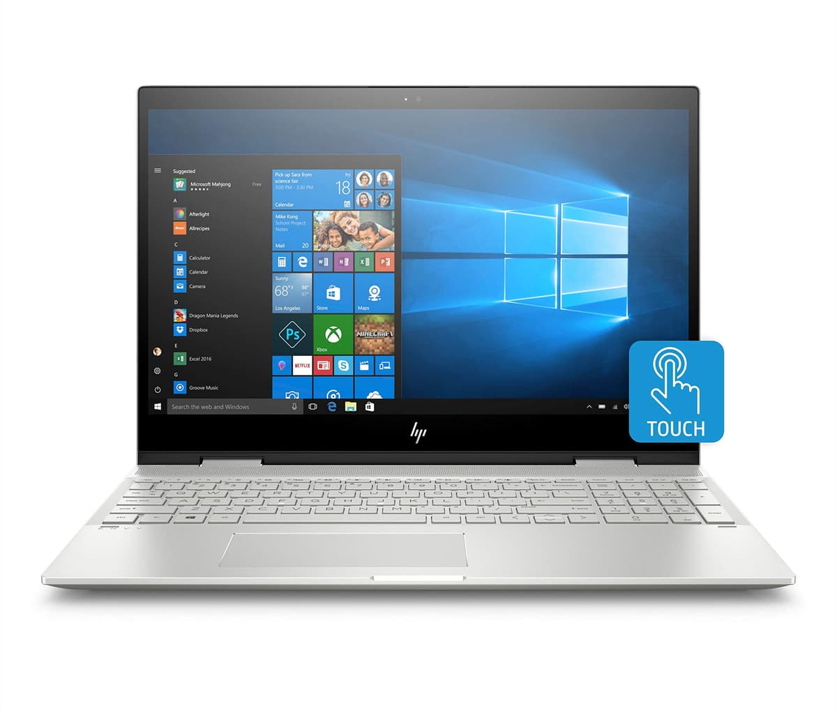 HP - Envy x360 2 en 1 15.6" táctil - Intel Core i7 - 12 GB de memoria - 256 GB SSD - acabado en plata natural (reacondicionado) 15M-CN0012DX