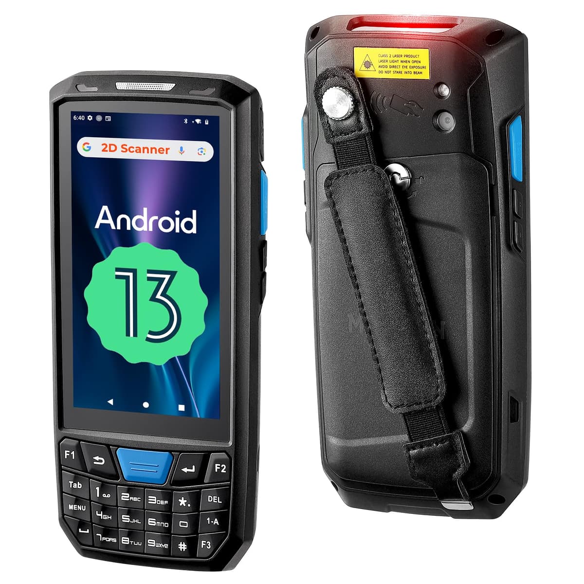 MUNBYN 035Pro - Scanner Handheld Android 13 4GB+64GB IP66 con Motor N6703 IPDA035