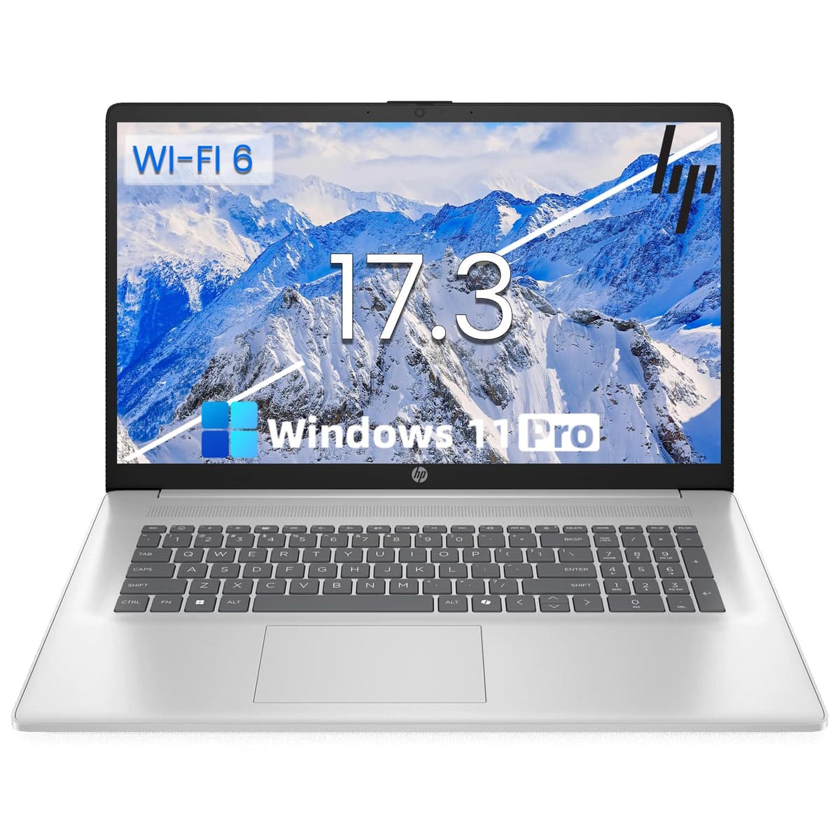 HP Laptop Empresarial 17 - Pantalla 17.3" HD+ IPS, Intel i3-N305 de 8 núcleos (hasta 3.8 GHz), Ai Copilot, Intel UHD Graphics, Windows 11 Pro, Wi-Fi 6, para Trabajo o Estudio, con Accesorios (16 GB RAM | 512 GB SSD)