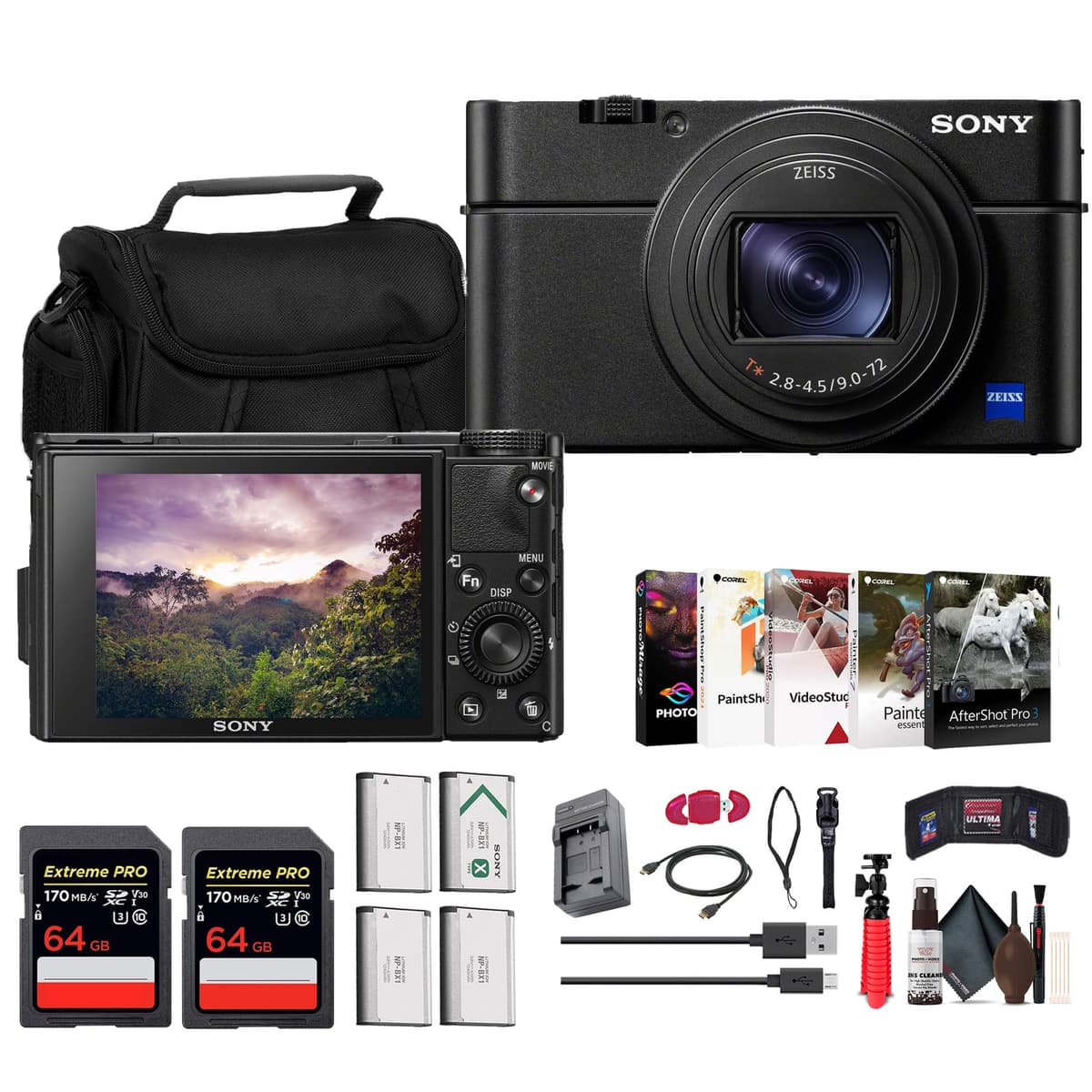 Sony Cyber-Shot RX100 VII (DSC-RX100M7) - 20.1MP 1-Inch, ZEISS 24-200mm, 4K + Accesorios DSC-RX100M7_EDIAV_4