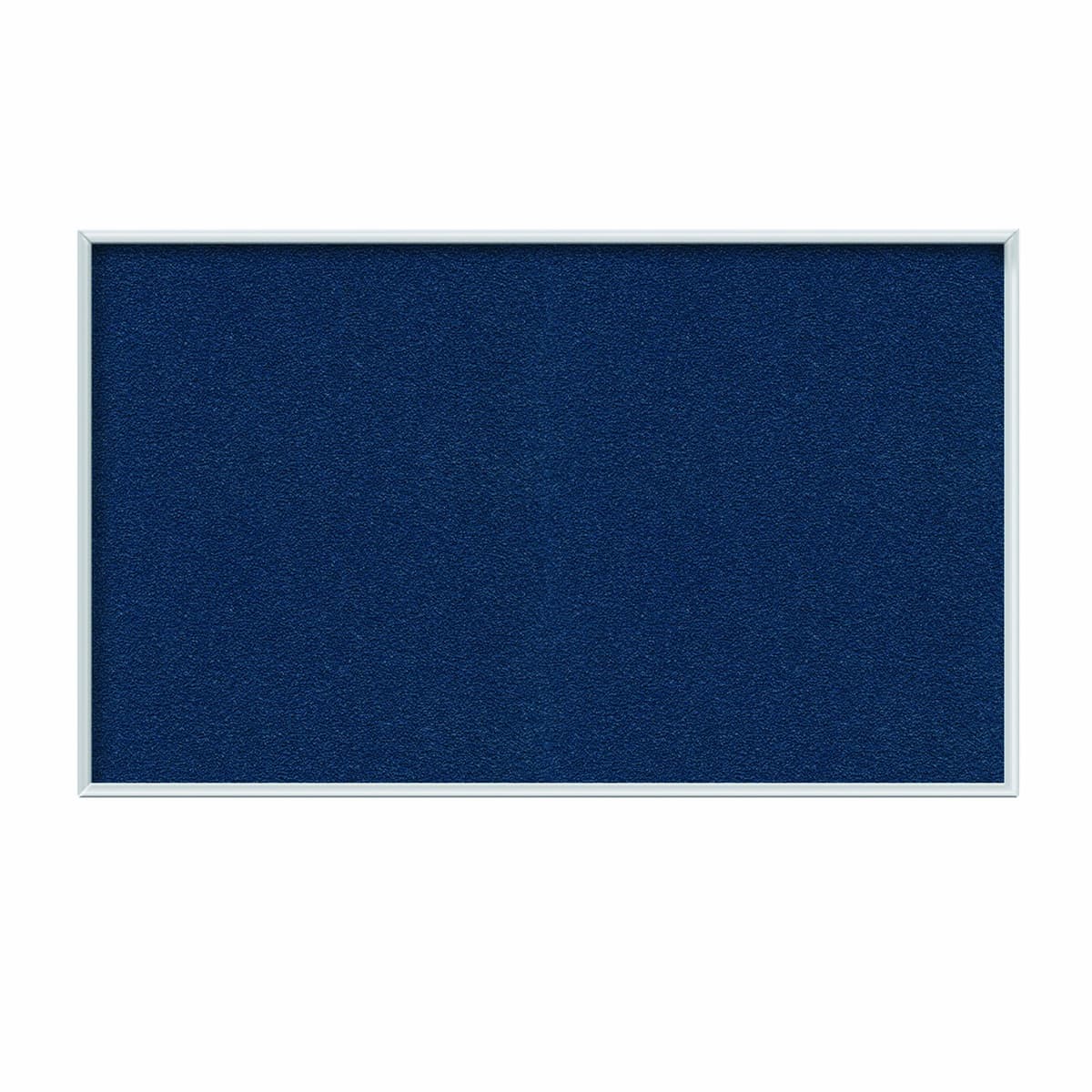 Ghent Pizarra de corcho vinílica color azul marino, 4.5" x 8.5", Marco de aluminio, Hecho en EE. UU. AV48-195