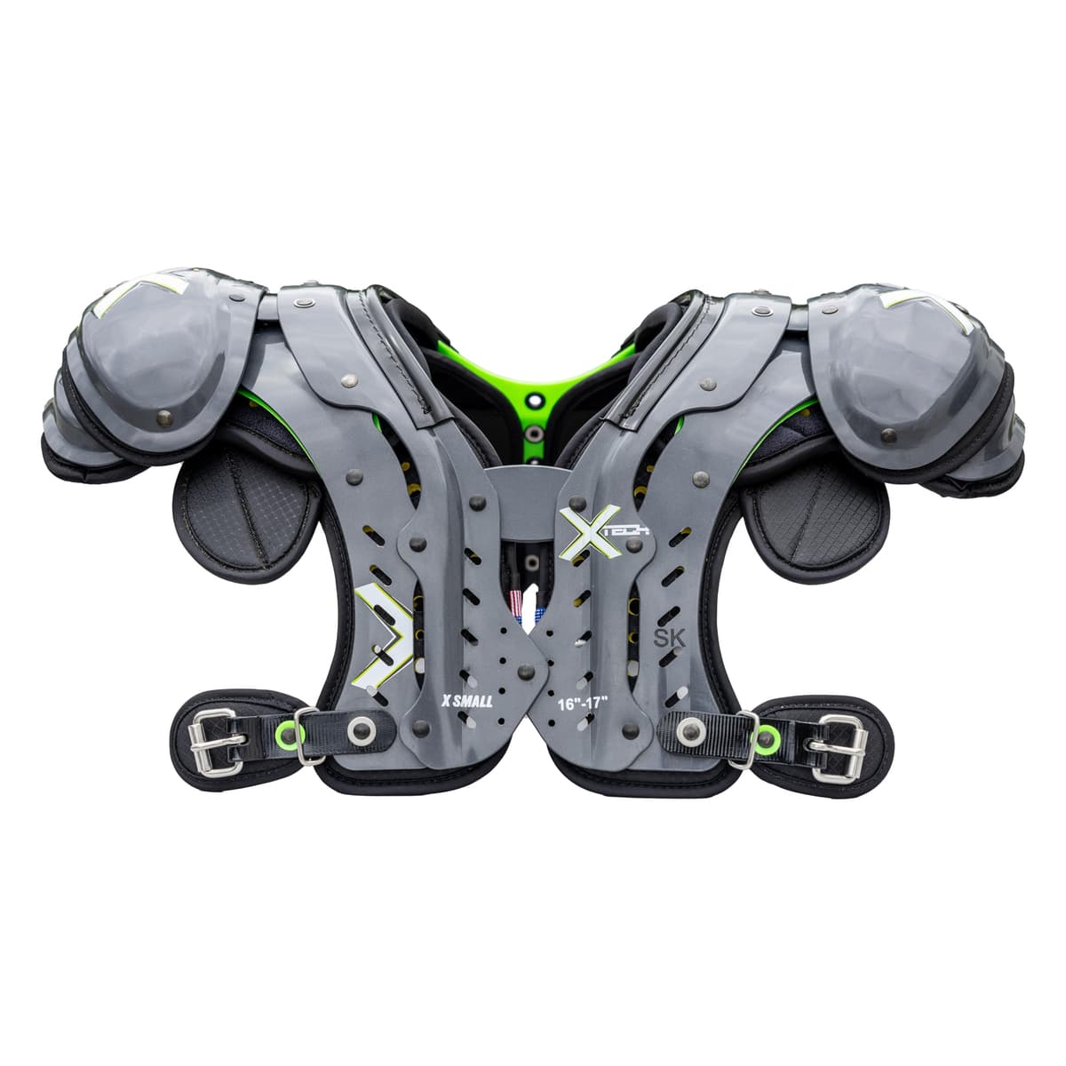 XTECH X2 Football Shoulder Pads - Skill, X-Small (16-17")