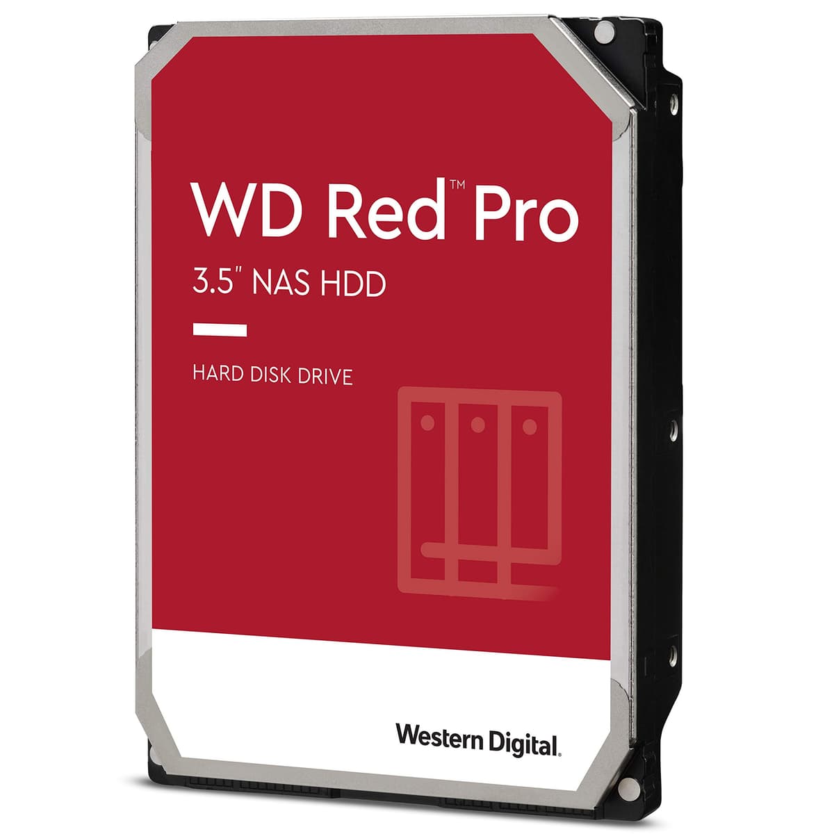Western Digital WD Red Pro 16TB NAS Disco Duro Interno 3.5" - Clase 7200 RPM, SATA 6 Gb/s, CMR, Caché 512 MB WDBRJY0160HNC-WRSN
