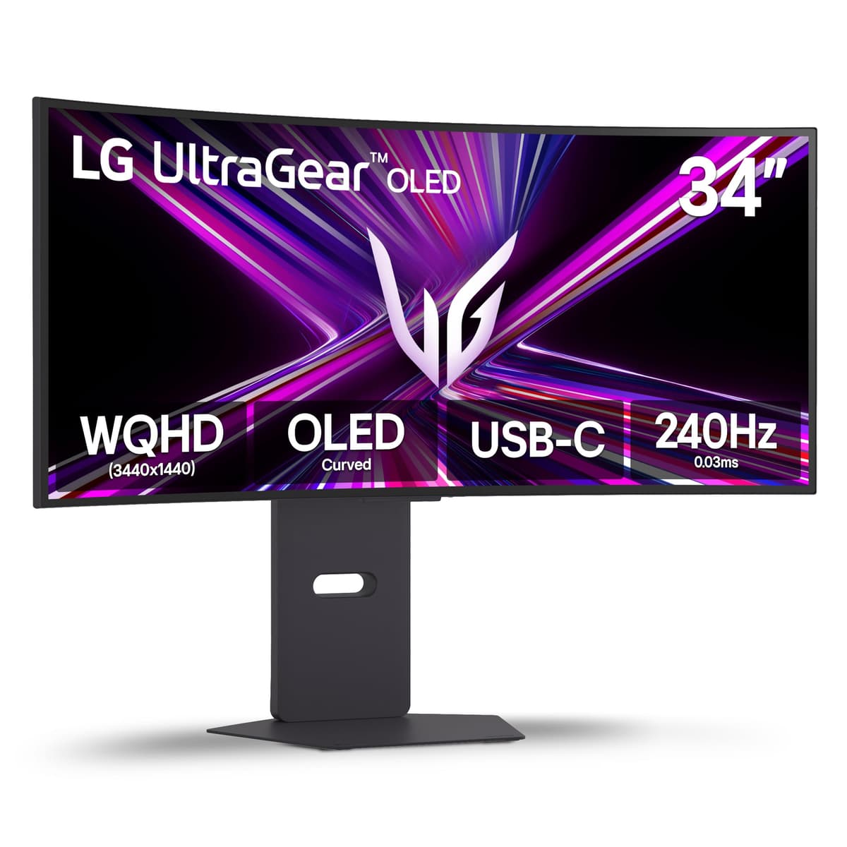 LG 34GX900A-B UltraGear OLED 34" WQHD Curvo 240Hz 0.03ms 34GX900A-B.AUS