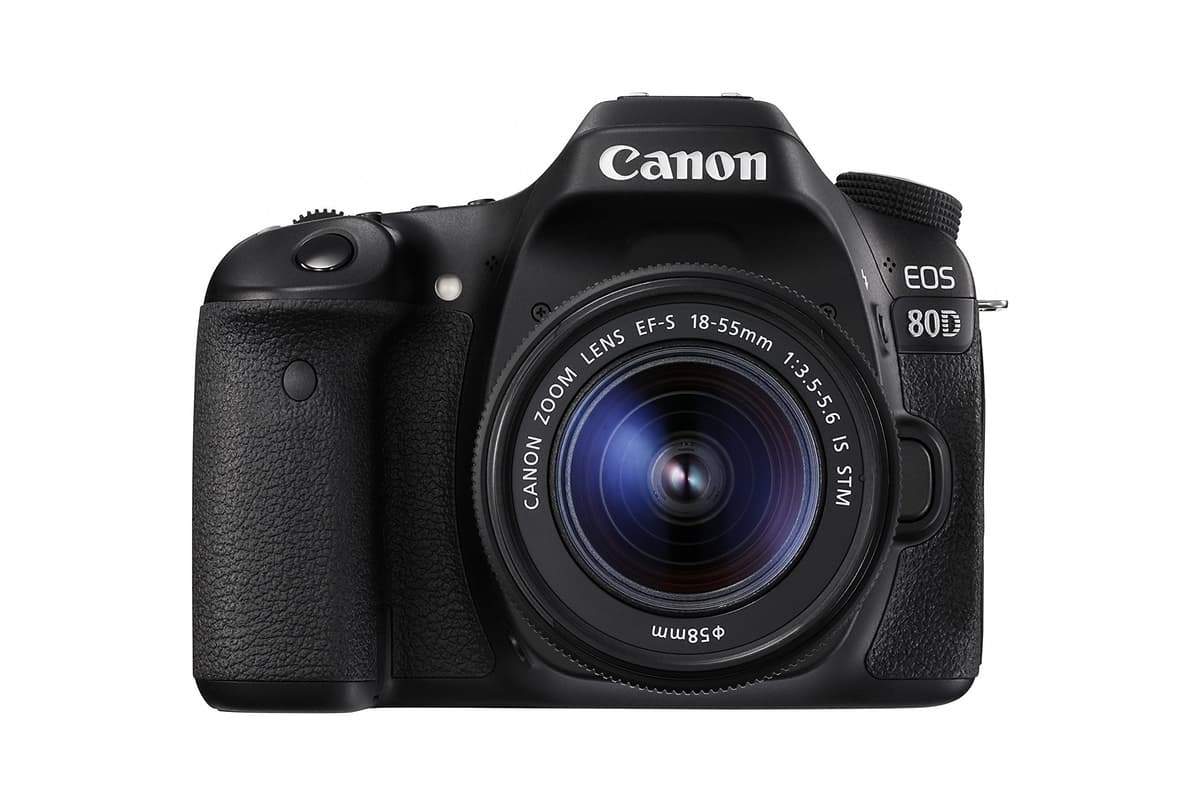 Canon EOS 80D Réflex digital con objetivo EF-S 18-55 mm f/3.5-5.6 IS STM (Negro) (Reacondicionado) 1263C005