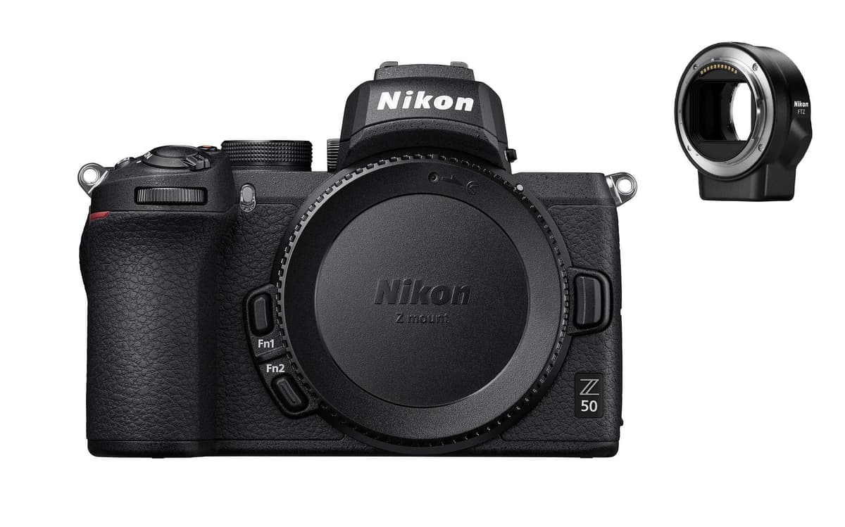 Nikon Z50 + FTZ Kit Mirrorless VOA050K003 (Renewed)
