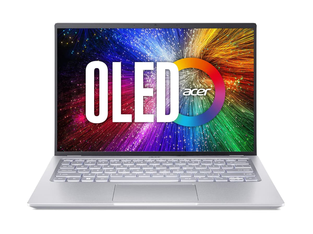 Acer Swift 3 OLED Intel Evo Delgado y Liviano | 14" OLED 2880x1800 | Intel Core i5-12500H | Intel Iris Xe Graphics | 8GB LPDDR5 | 512GB SSD | Killer Wi-Fi 6E AX1675 | Windows 11 Home | SF314-71-51NN NX.KAVAA.002