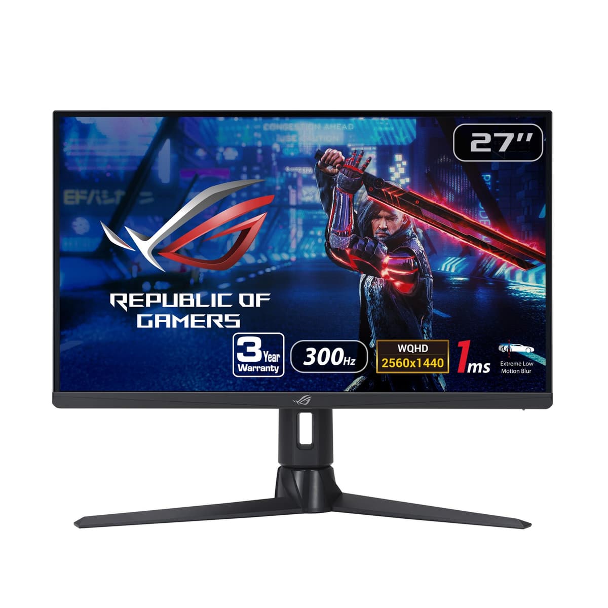 ASUS ROG Strix XG27AQMR 27" QHD 300Hz Fast IPS para gaming