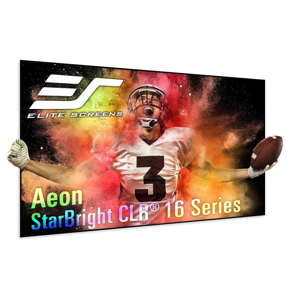 Elite Screens Aeon StarBright 123" 16:9 - Tela CLR/ALR Edge Free con LED AR123H2-SBCLR16-X