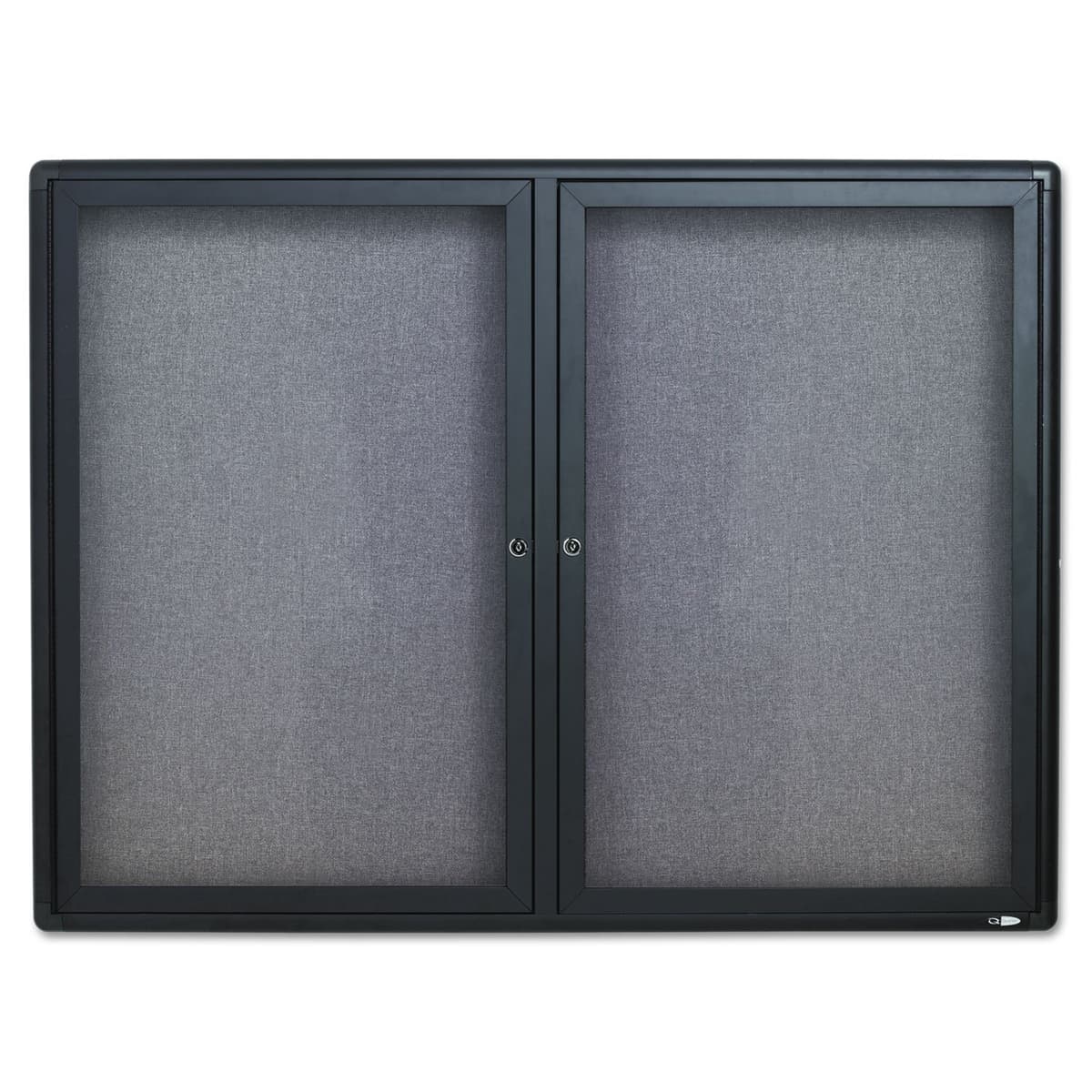 Quartet Tablero Encerrado de Tela 4' x 3' con Puertas Lockables 2364L