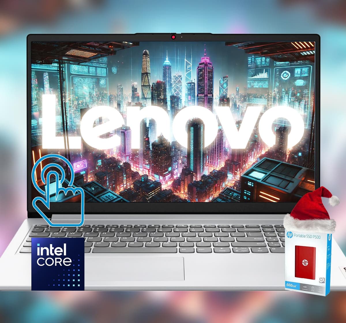 Lenovo Idea 15 Serie Premium Pantalla Táctil • Procesador Intel Core i3 de 6 núcleos • Pantalla táctil FHD de 15.6" • Windows 11 (Windows 11 Pro, 24 GB RAM | 1 TB SSD) Idea Premium Series