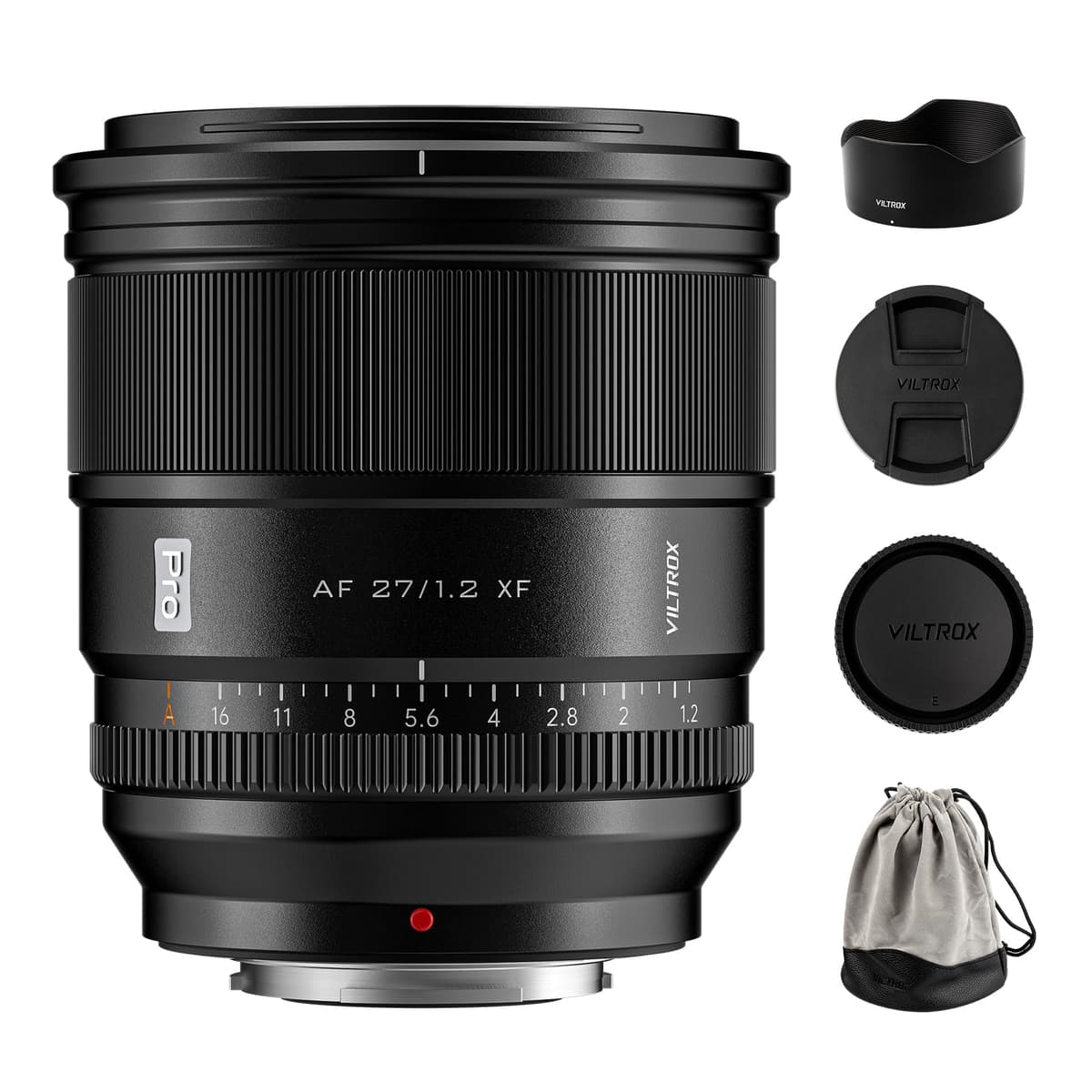 VILTROX 27mm f/1.2 XF PRO AF para cámaras Fuji X-Mount WY-27mm