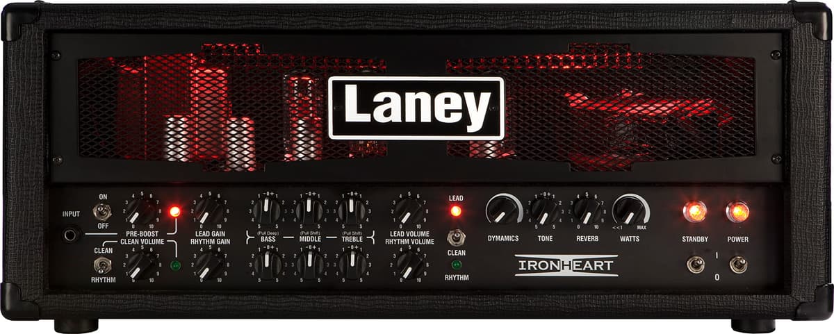 Laney Amplificador Valvular Ironheart IRT60H Cabezal 60W 3 Canales con Reverb