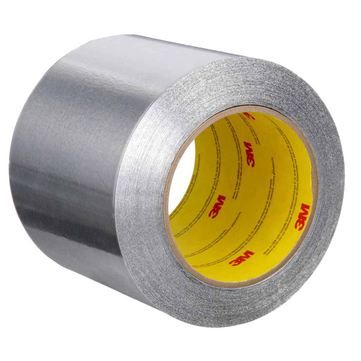 Cinta de aluminio 3M 425, plateada, 7 in x 60 yd, 4.6 mil 85326