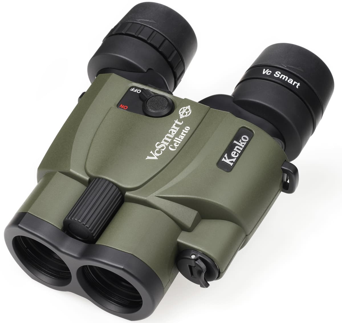 Binoculares Kenko 407028 VC Smart 10 x 30 Cellarto WP 10x, 30 Calibración, Estabilización de Imagen 2 Ejes, Función de Selección Automática de Vibración, Diseño Impermeable Equivalente IPX7