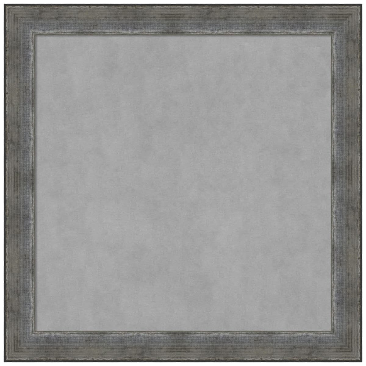 Amanti Art Pizarra magnética enmarcada Forged Pewter 28x28 28588192860