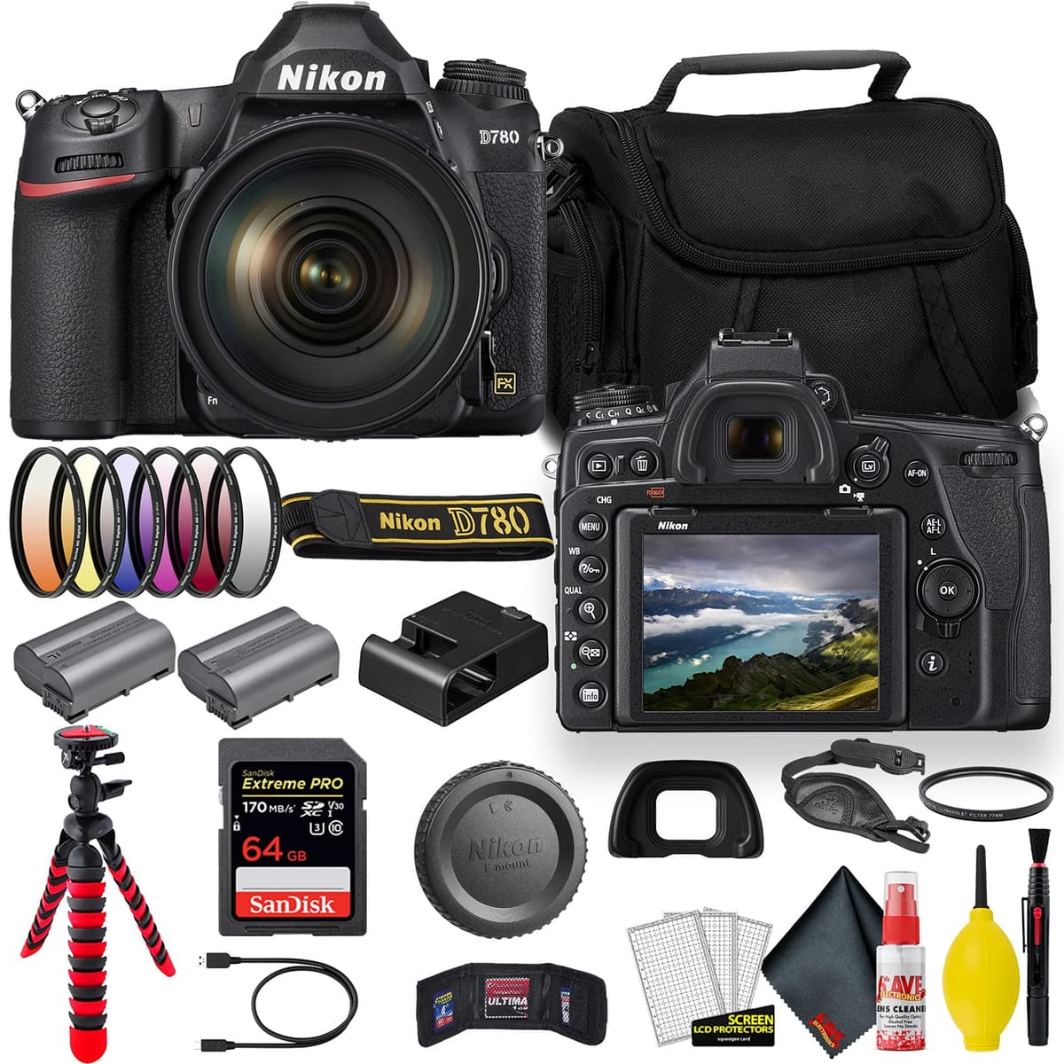 Nikon D780 24.5MP con 24-120mm + Accesorios (Renewed) 1619_EDI_2