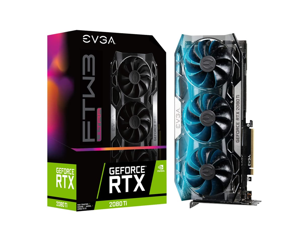 EVGA GeForce RTX 2080 Ti FTW3 Ultra - 11GB GDDR6, iCX2 11G-P4-2487-KR