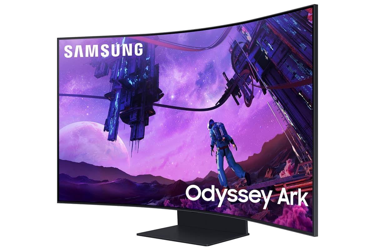 SAMSUNG Odyssey Ark 55" Curvo Quantum Mini LED 4K 165Hz Monitor Gaming LS55BG970NNXGO