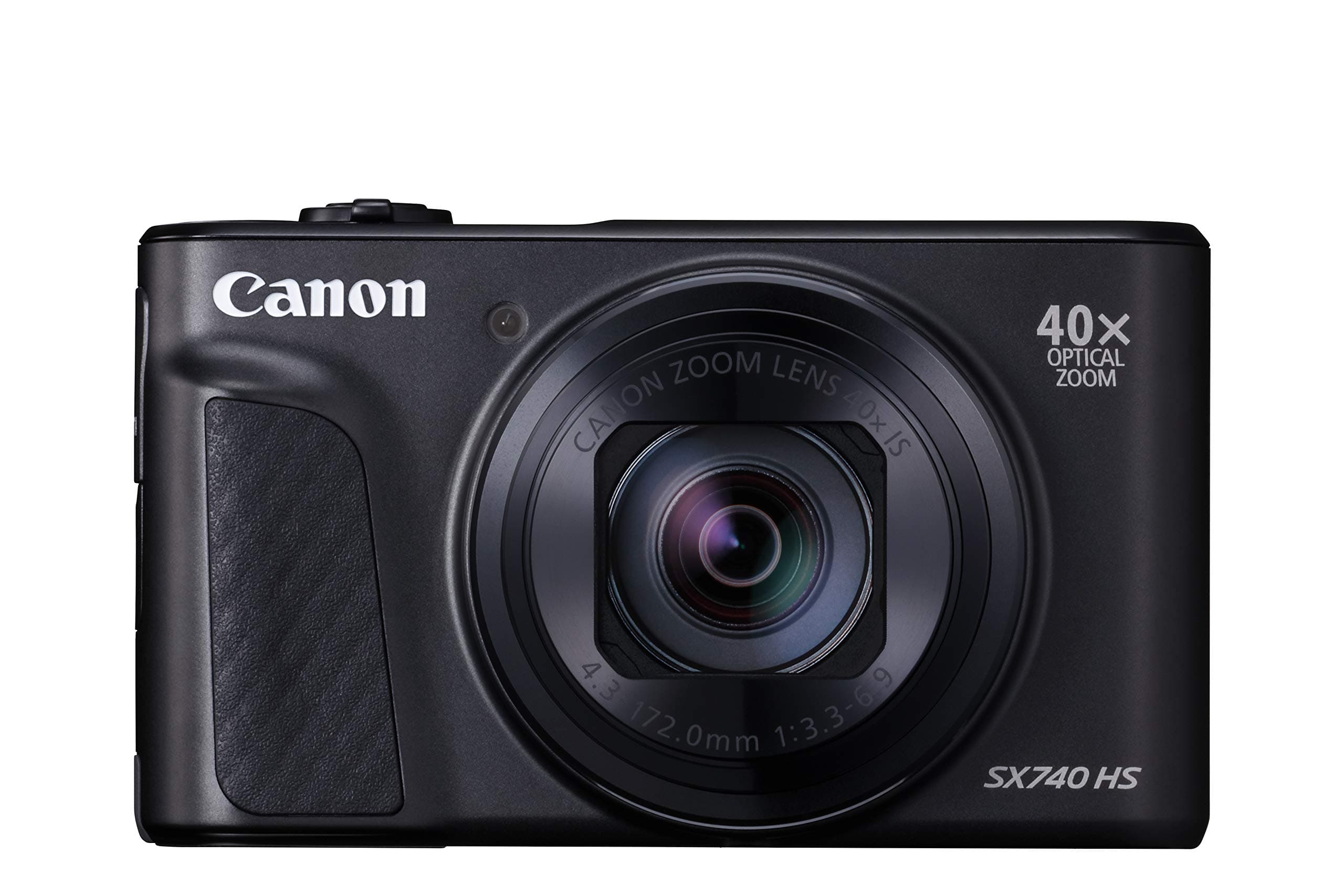 Canon PowerShot SX740 HS - Cámara compacta con zoom óptico 40x y video 4K (importada de Japón) PSSX740HS(BK)