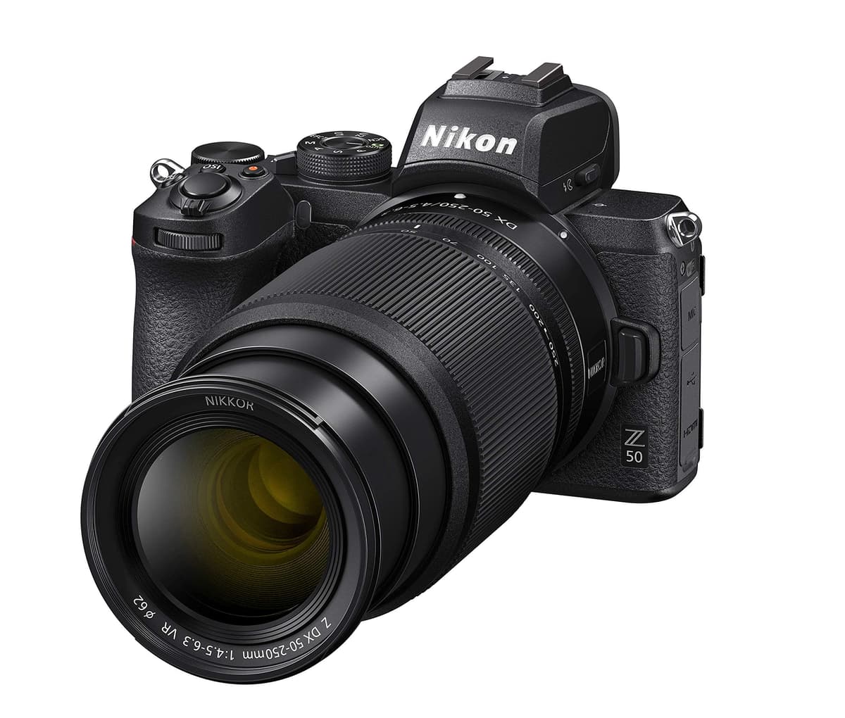 Nikon Z50 + Z DX 16-50mm + Z DX 50-250mm Kit Mirrorless (Renewed) 1632-CR