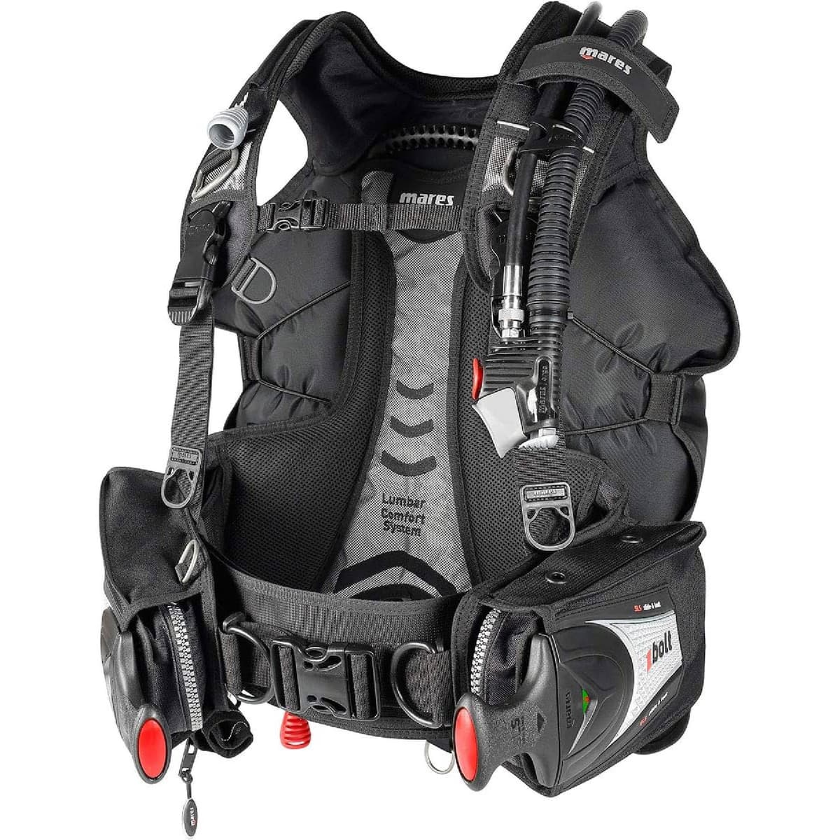 Mares Bolt SLS BCD chaleco compensador de flotabilidad para buceo, talla Small 417362