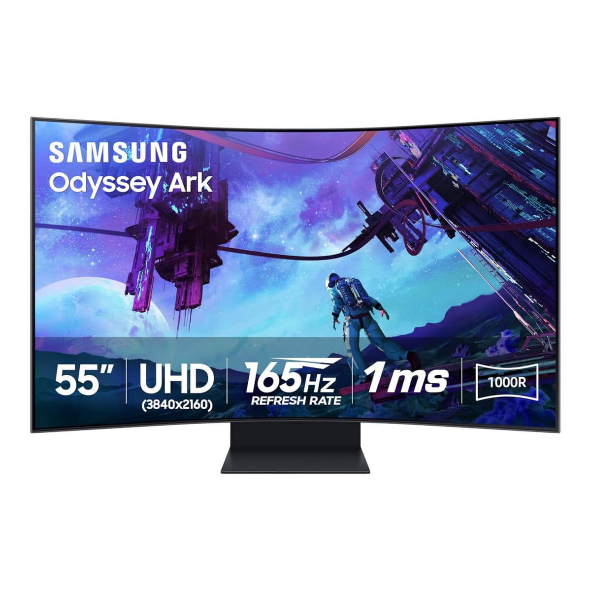 Samsung Odyssey Ark 2nd Gen 55" Curvo 4K 1000R, 165Hz, Quantum Mini-LED (LS55CG970NNXGO)