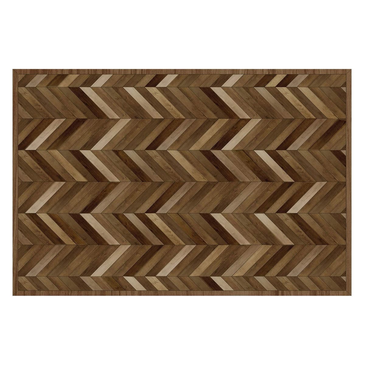 Carolina Creekhouse FloorFlat Megan 041899CJ Vinílico 6x8, Herringbone, Impermeable