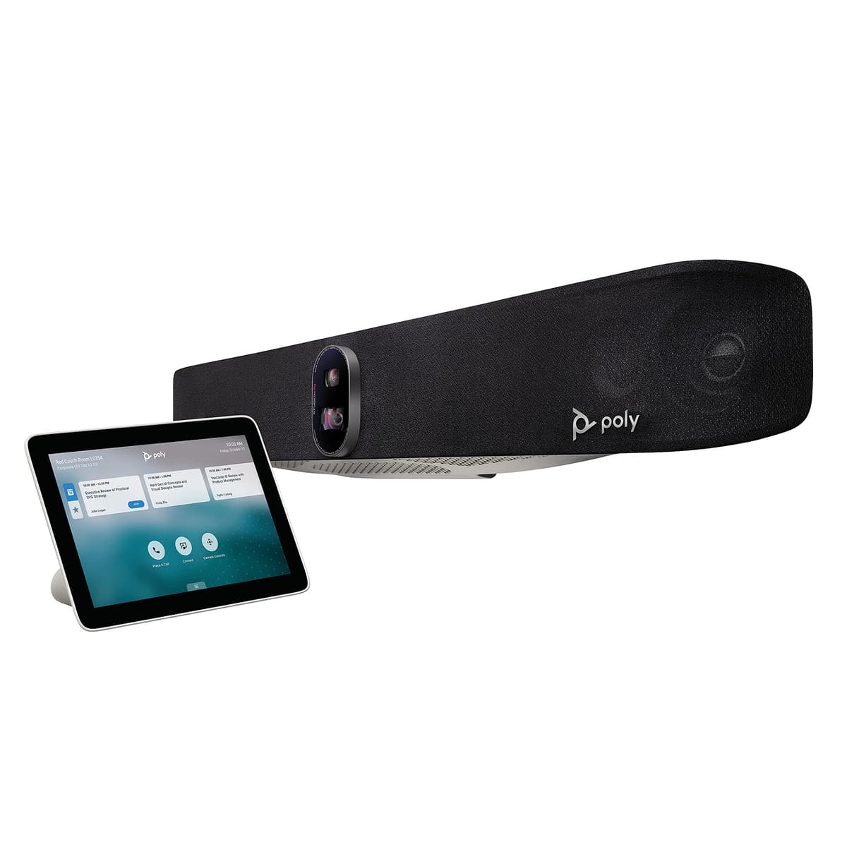 Poly Studio X70 Video Bar + TC8 Touch Controller - Videoconferencia 4K para Salas Grandes 7200-87300-001