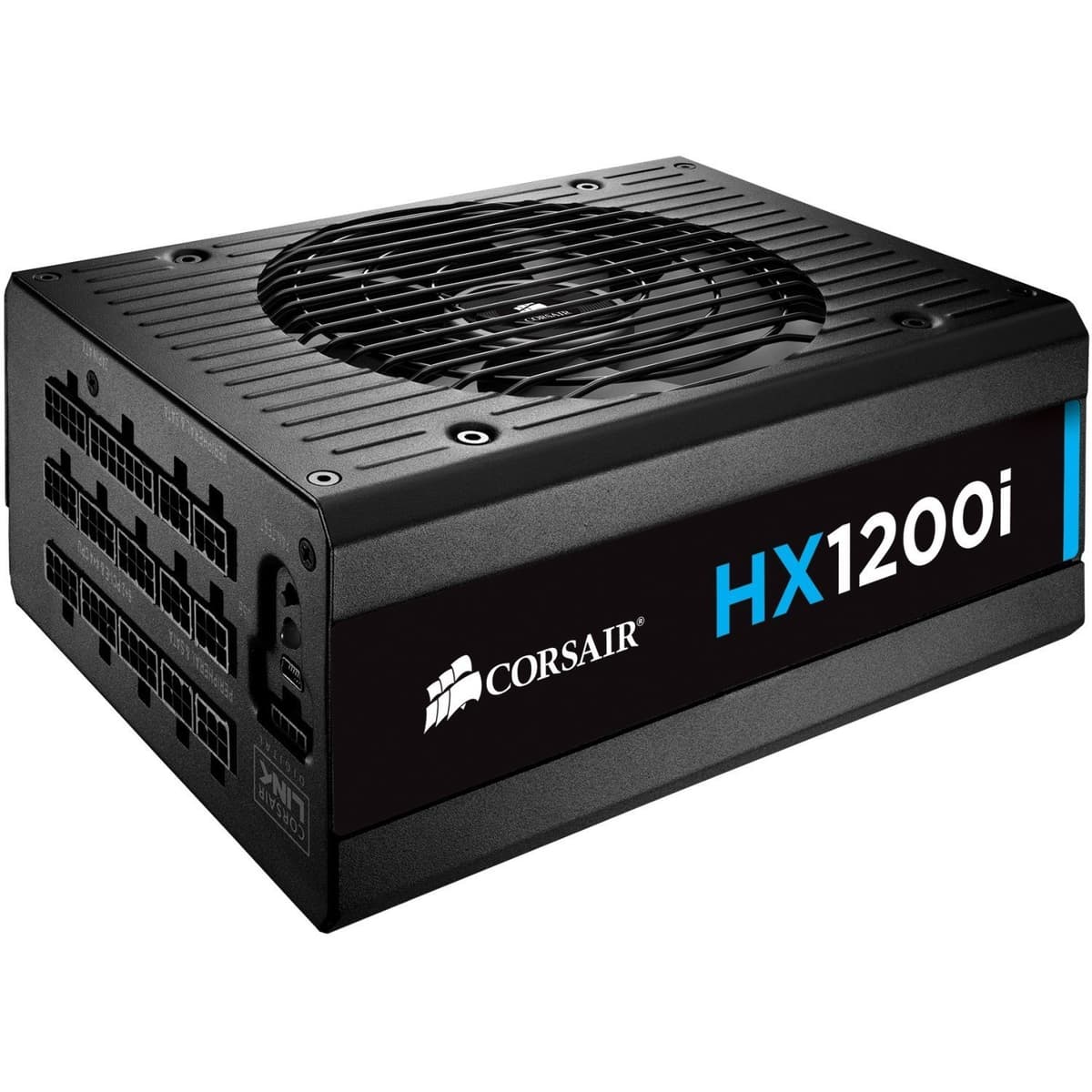 Corsair Serie HXi, HX1200i, 1200 vatios, 80+ Platinum certificado, totalmente modular - fuente de alimentación digital CP-9020070-NA