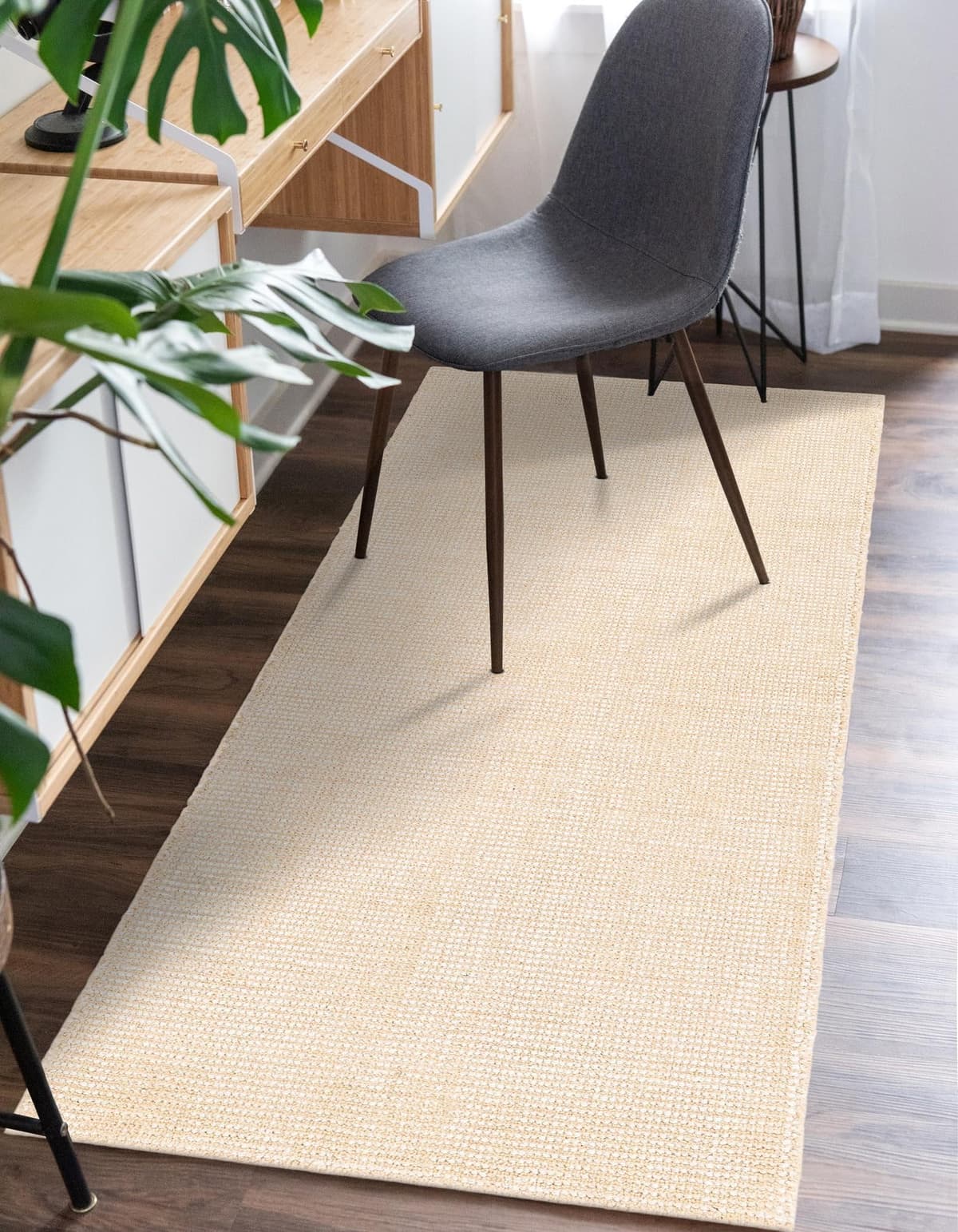Unique Loom Jill Zarin English Manor Collection Alfombra - Estilo Farmhouse (2' 7" x 10' Pasillo Avena Beige) 3210398