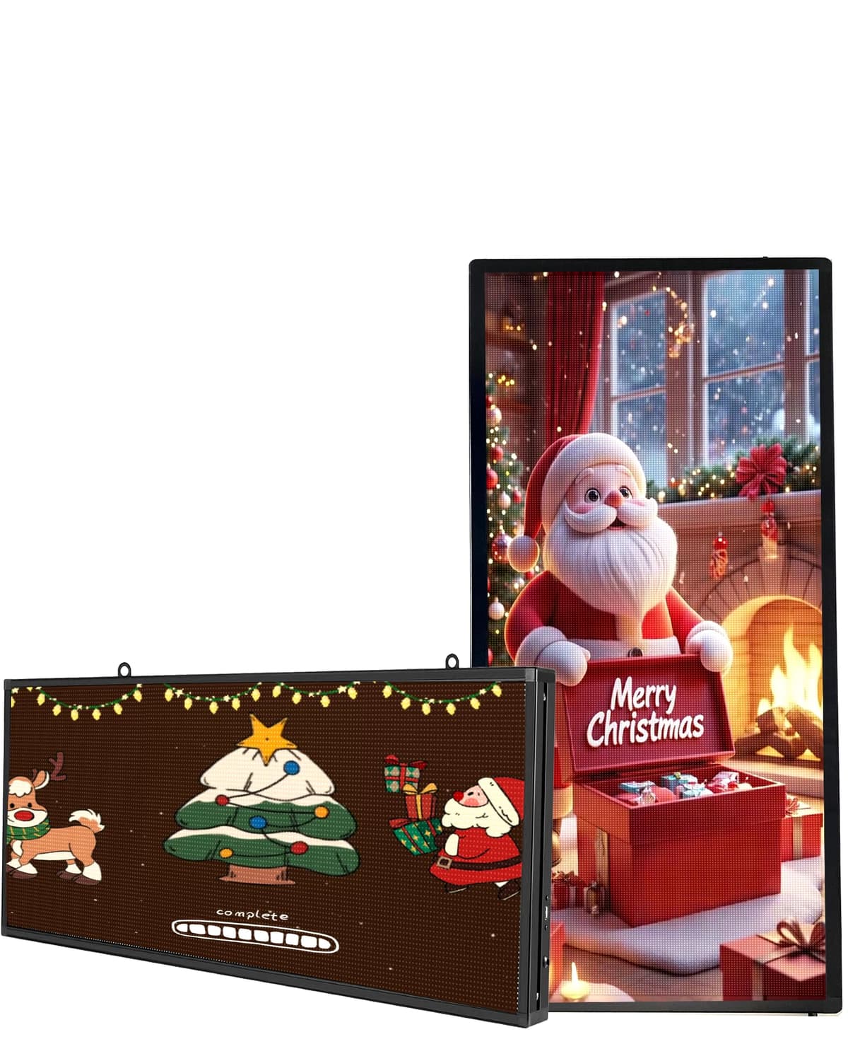 Wxwvngtrd P3 Images Pantalla LED Publicitaria Exterior IP65 40"x17" Programable, WiFi y USB, Alta Resolución