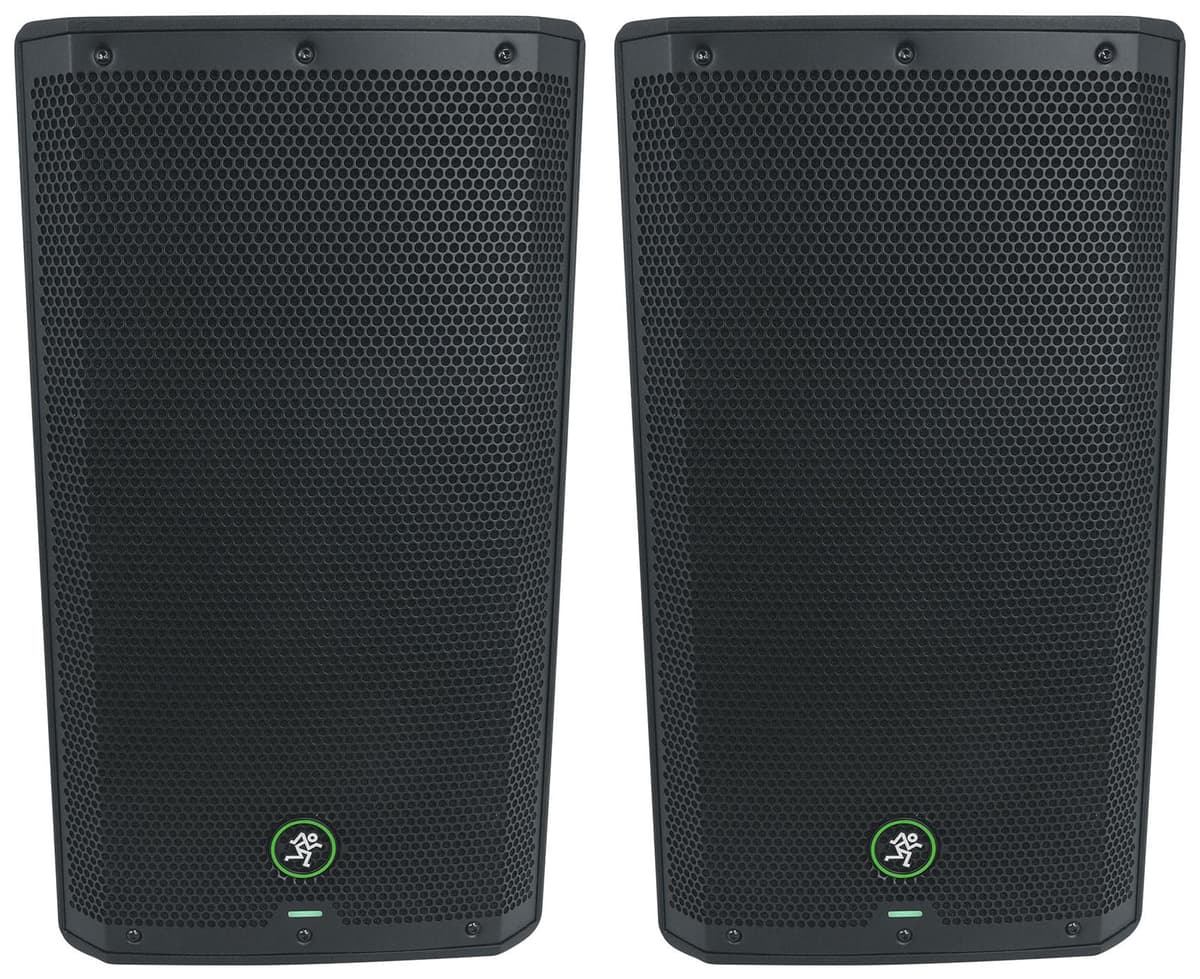 Audiosavings Bundle: (2) Mackie Thrash212 GO 12" Batería Recargable 300W con Bluetooth (2) THRASH212GO
