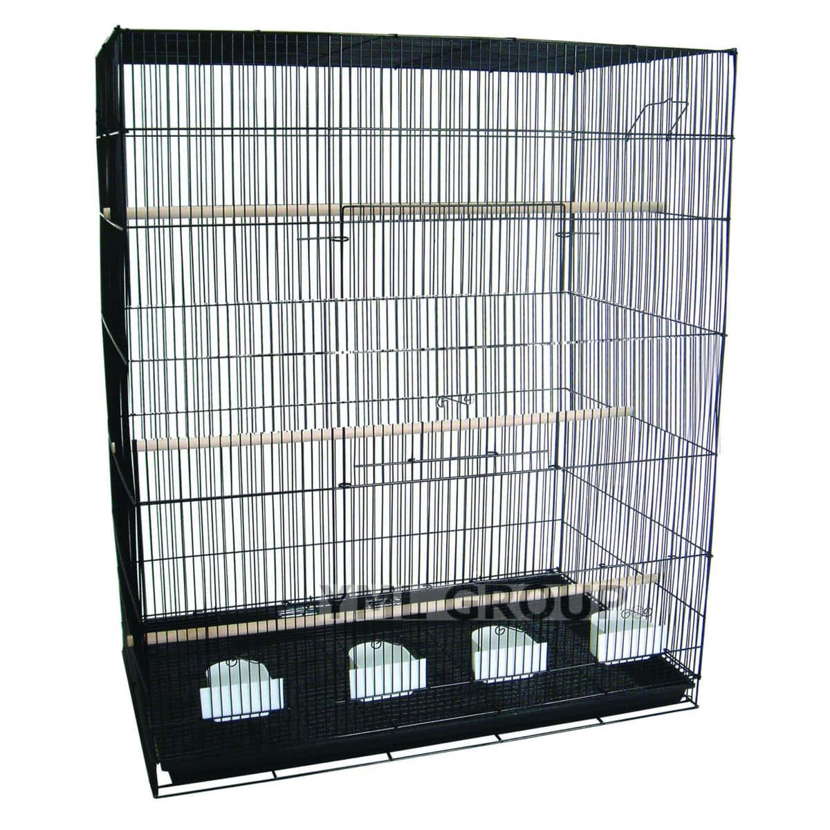 YML Large Breeding Cages, Lot of 4, Black 2484BLK