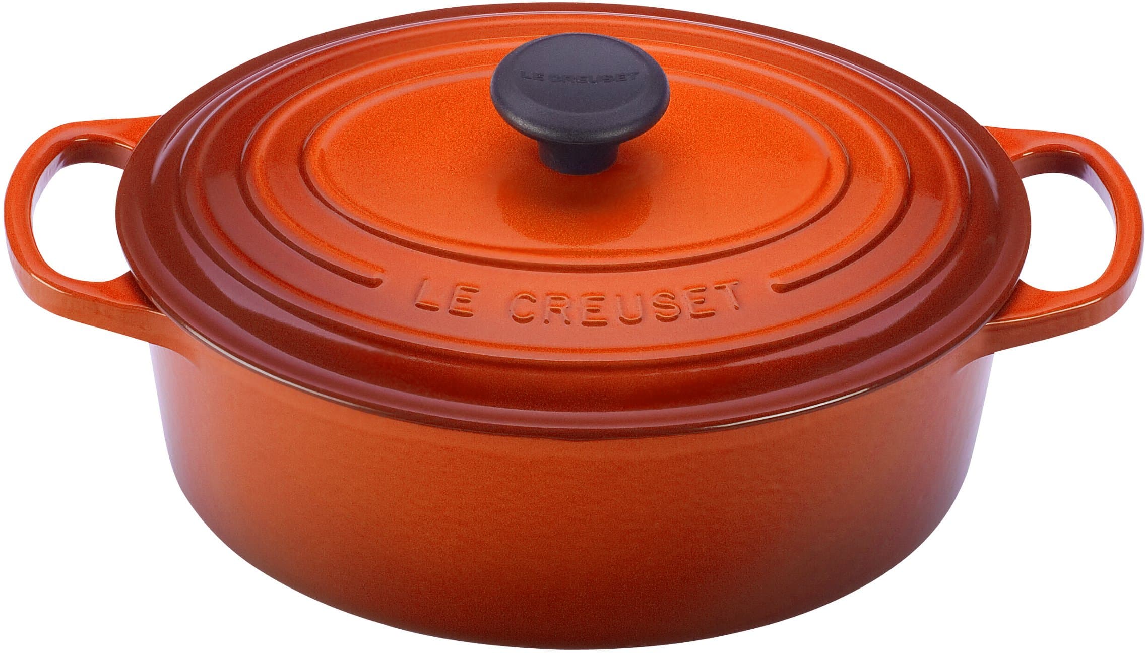 Le Creuset Signature Olla Francesa Oval 3.5 qt., Flame LS2502-252
